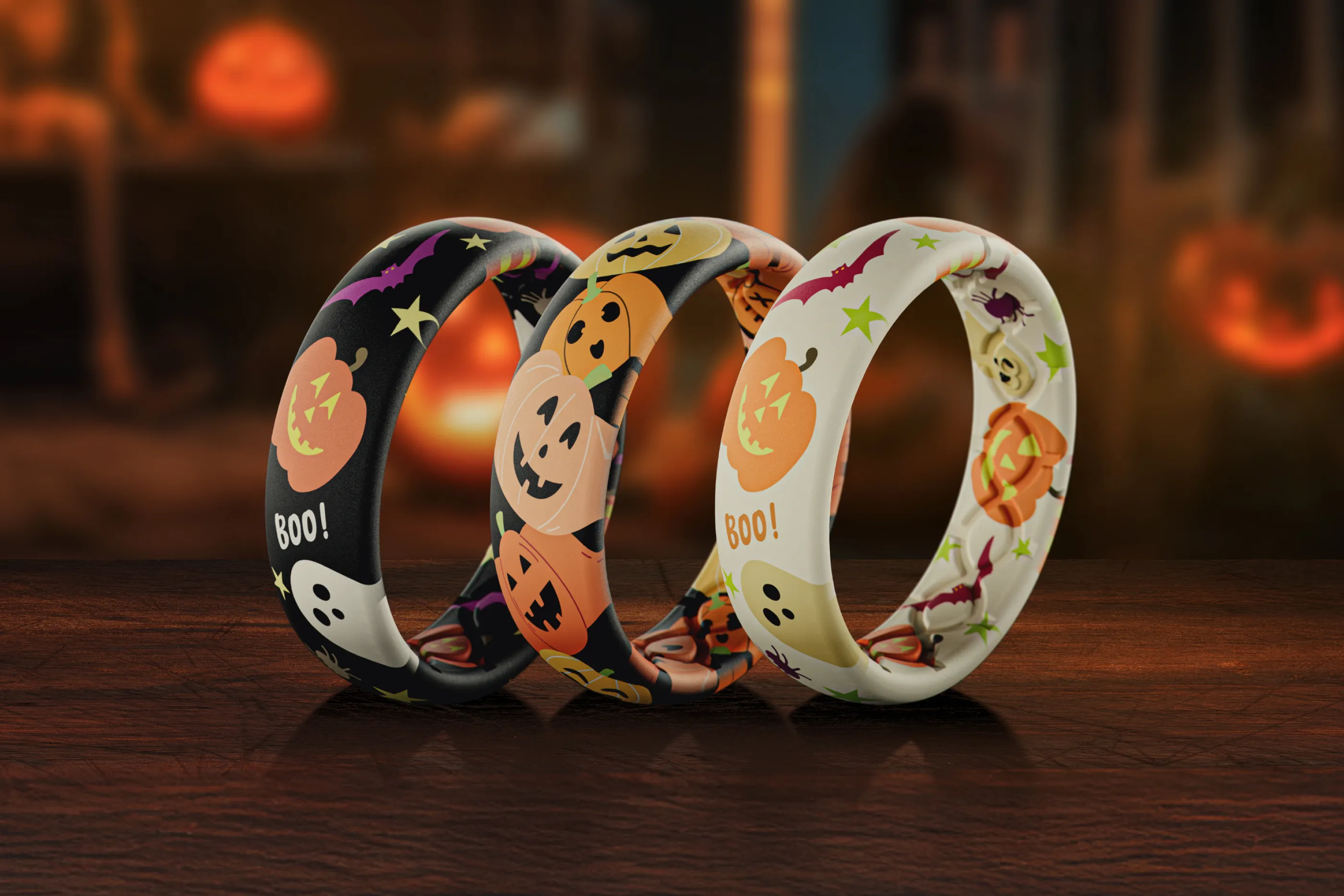 Jack-O'-Lantern Ring sold by Groove Life product image thumbnail 4