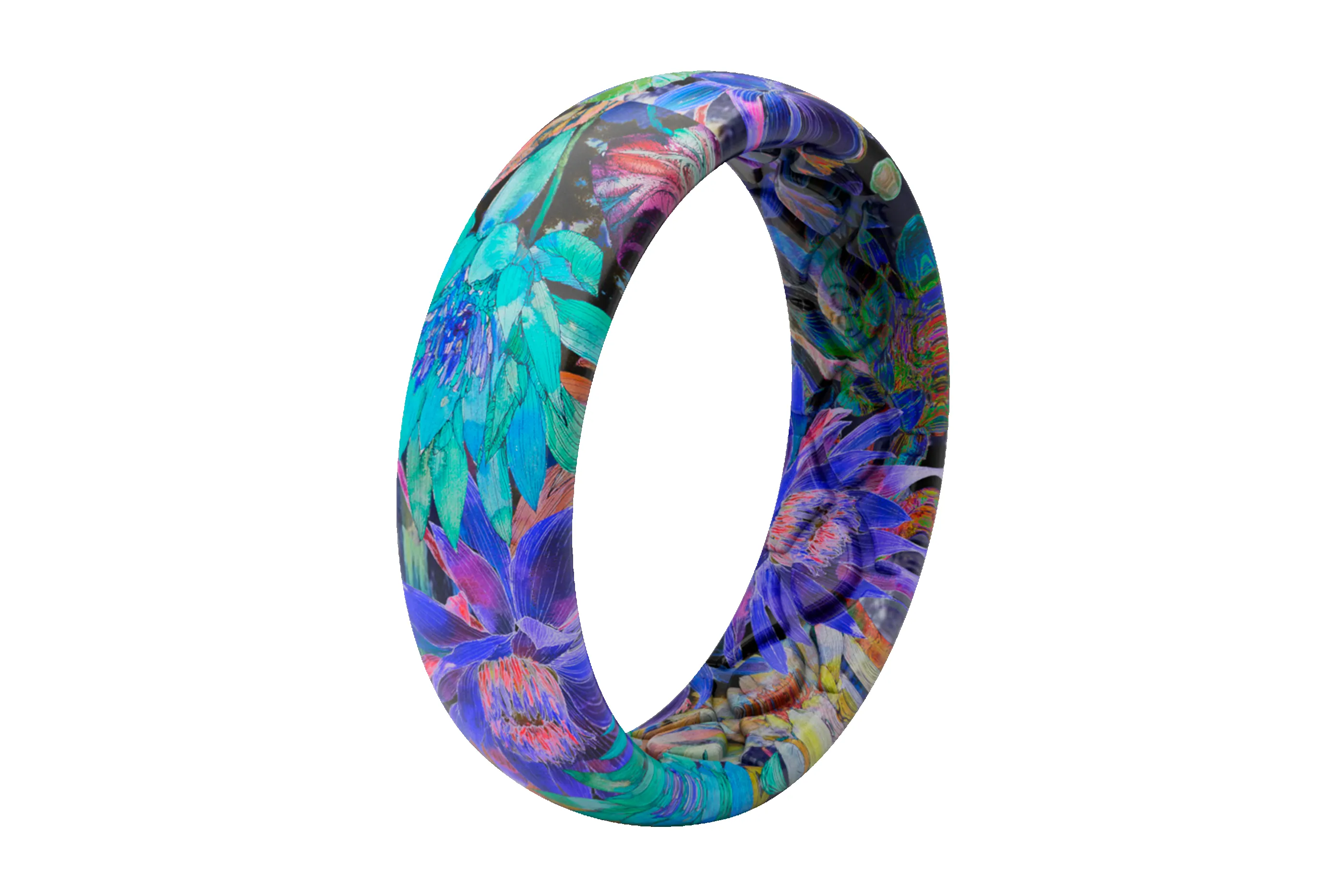 Twilight Blossom Thin Ring sold by Groove Life product image thumbnail 2