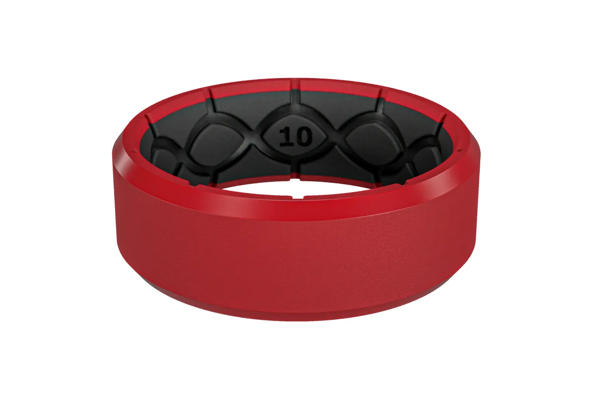 Zeus Edge Vintage Maroon Ring sold by Groove Life