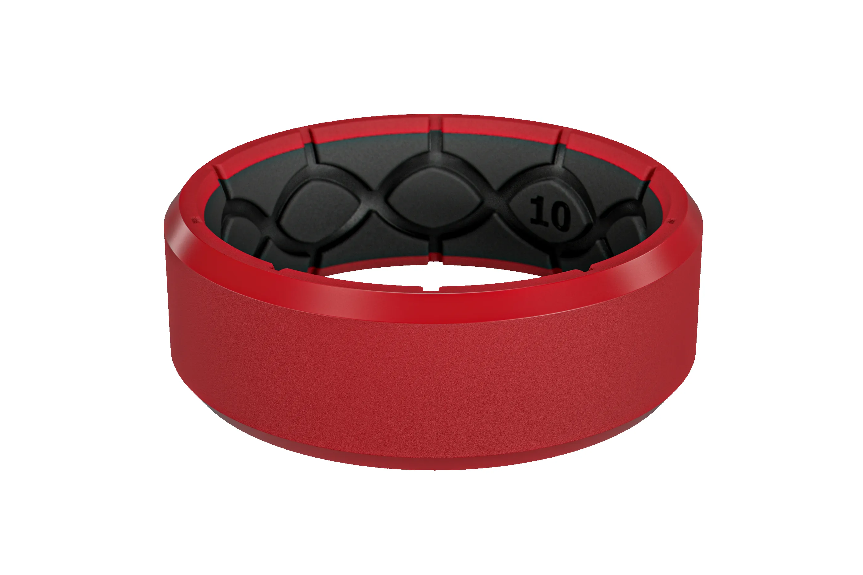 Zeus Edge Vintage Maroon Ring sold by Groove Life product image thumbnail 2