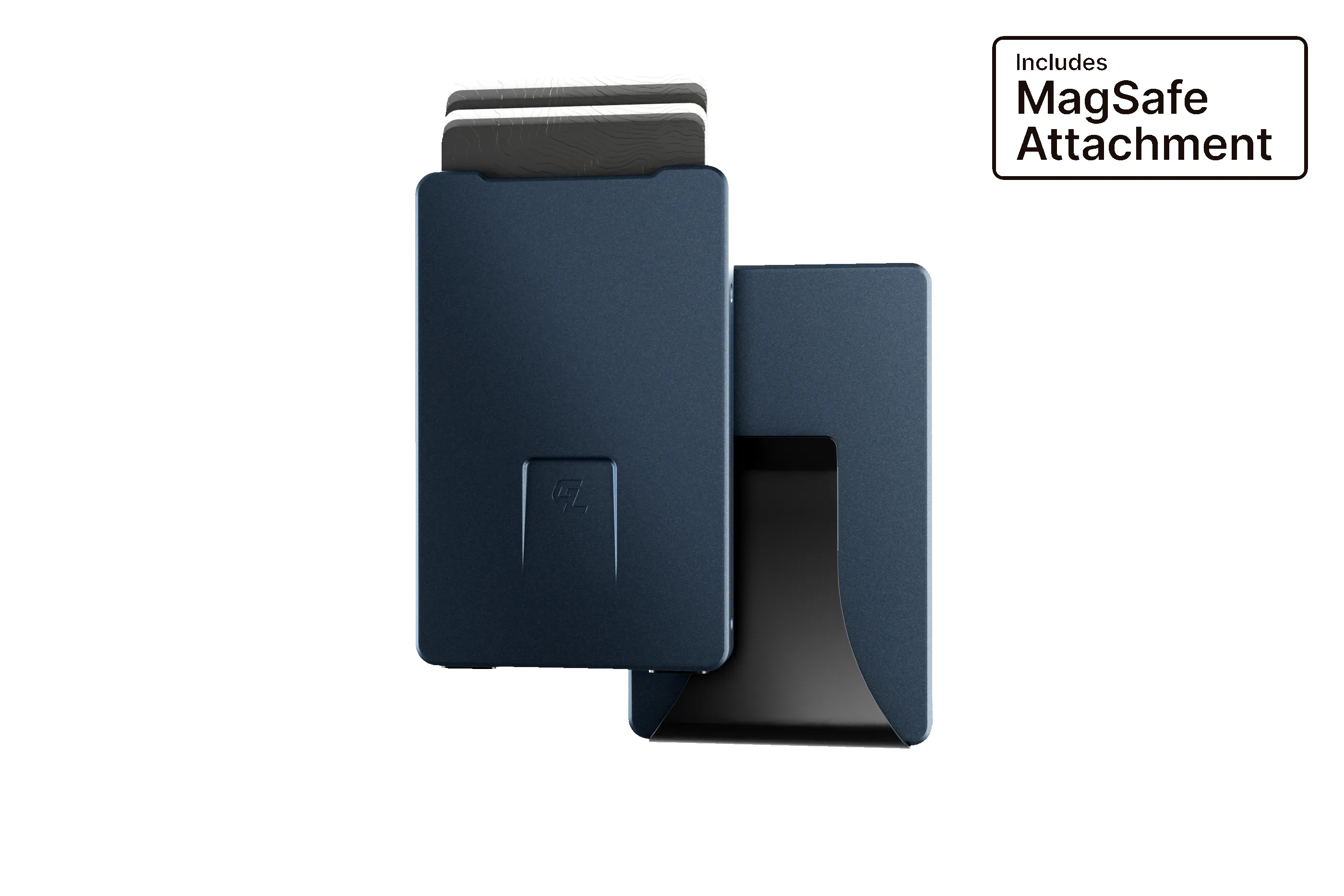 Groove Wallet® with MagSafe Plate - Abyss Navy sold by Groove Life