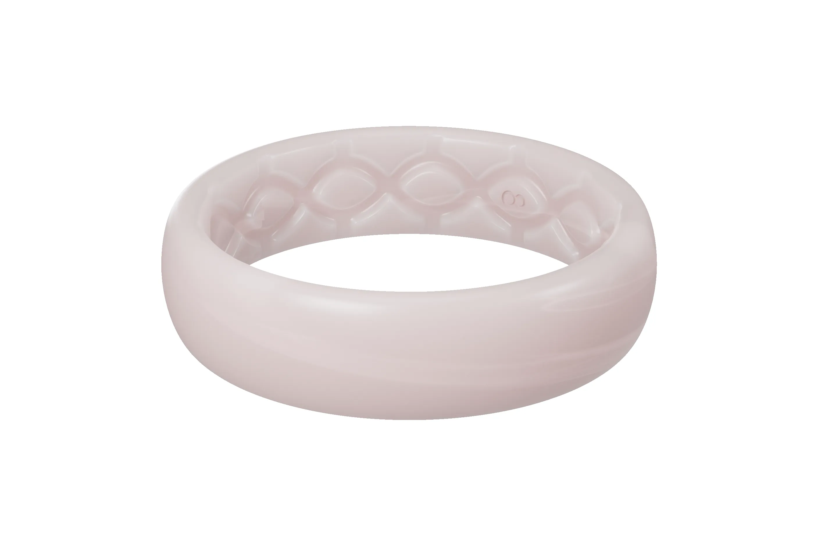 Solid Pearl Rose Thin Ring sold by Groove Life product image thumbnail 2