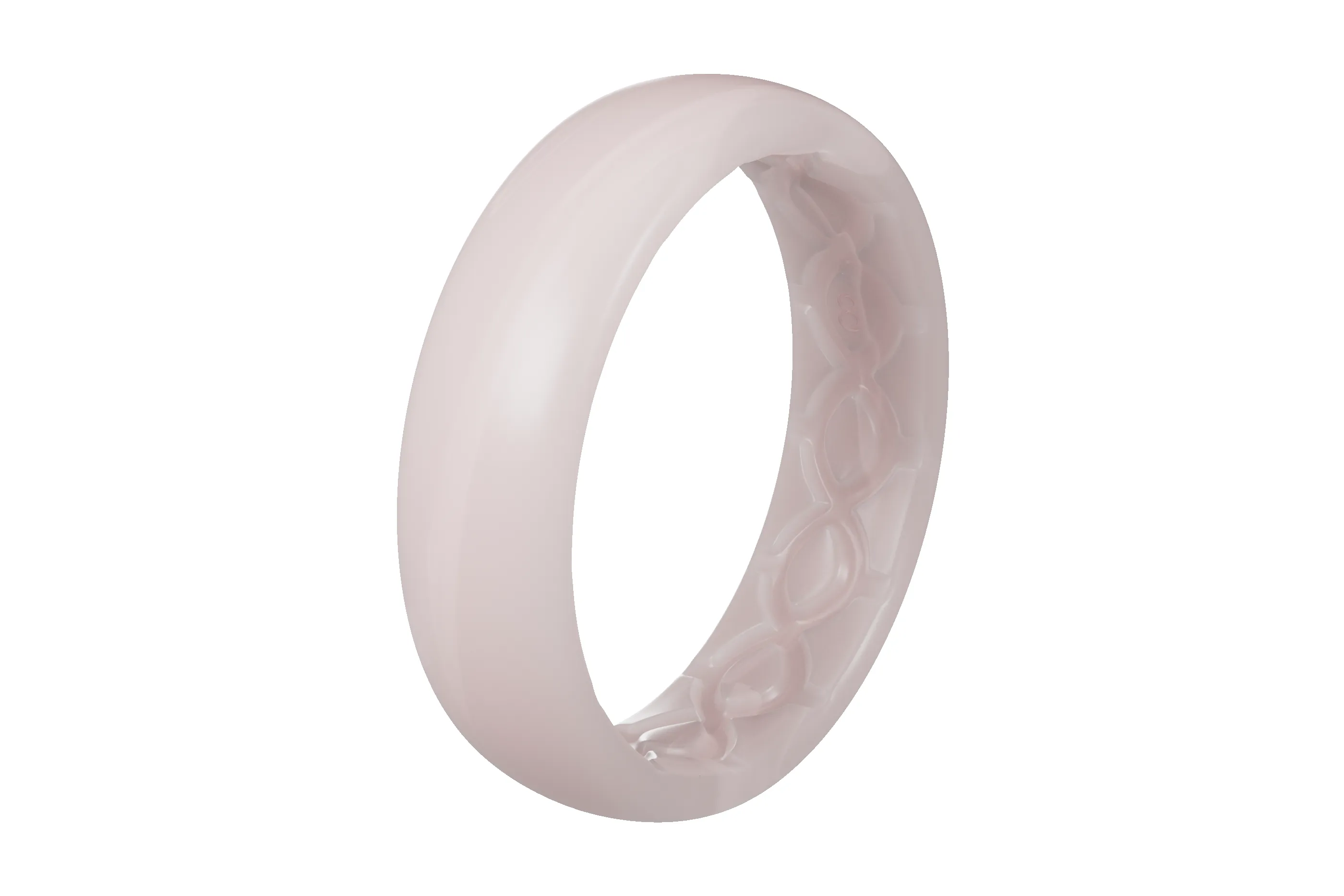 Solid Pearl Rose Thin Ring sold by Groove Life product image thumbnail 3