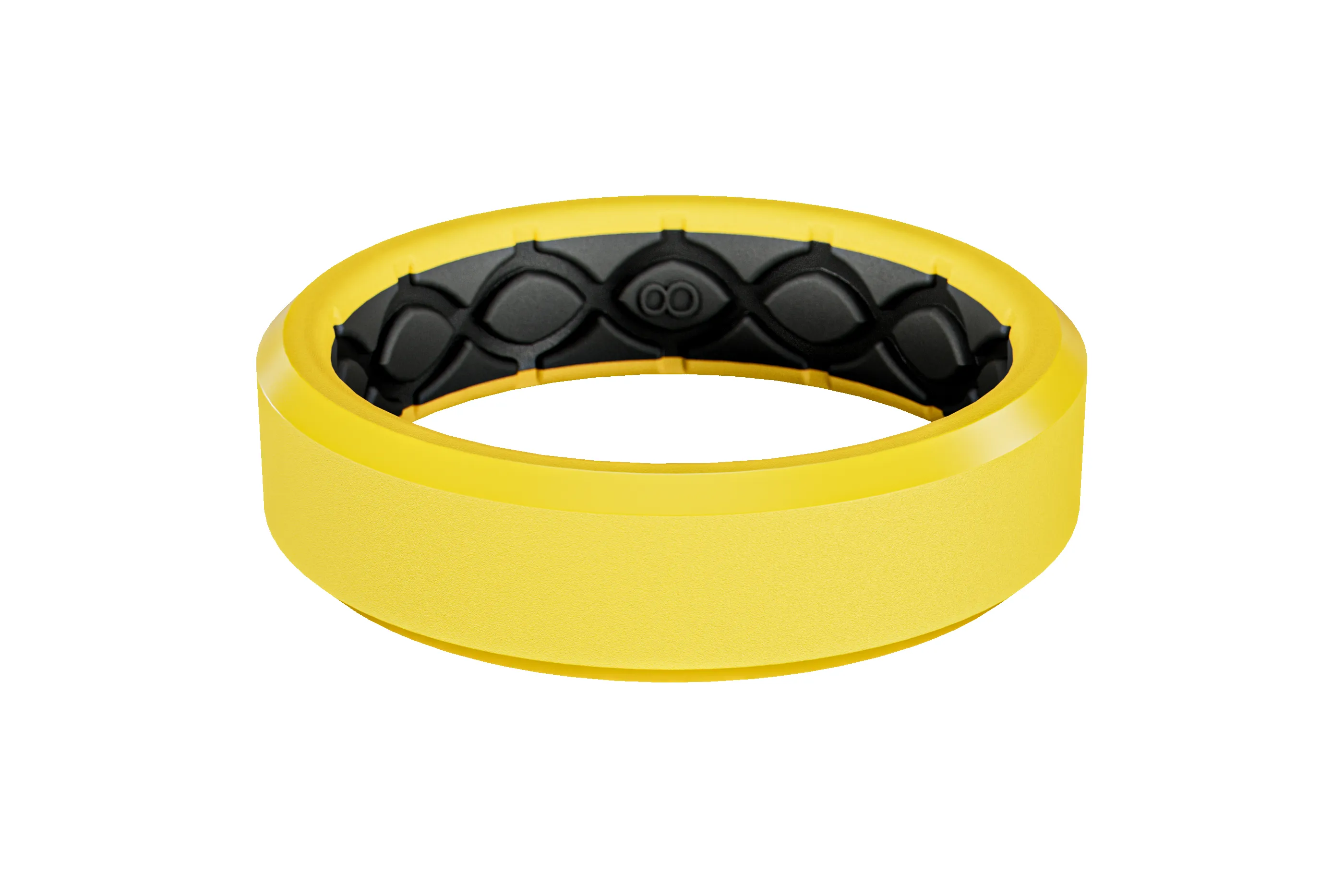 Zeus Pulse Yellow Thin Ring sold by Groove Life