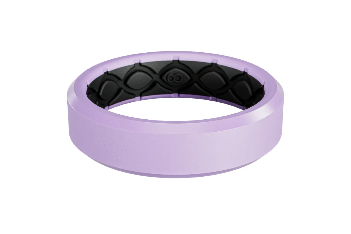 Zeus Cloud Lilac Thin Ring sold by Groove Life