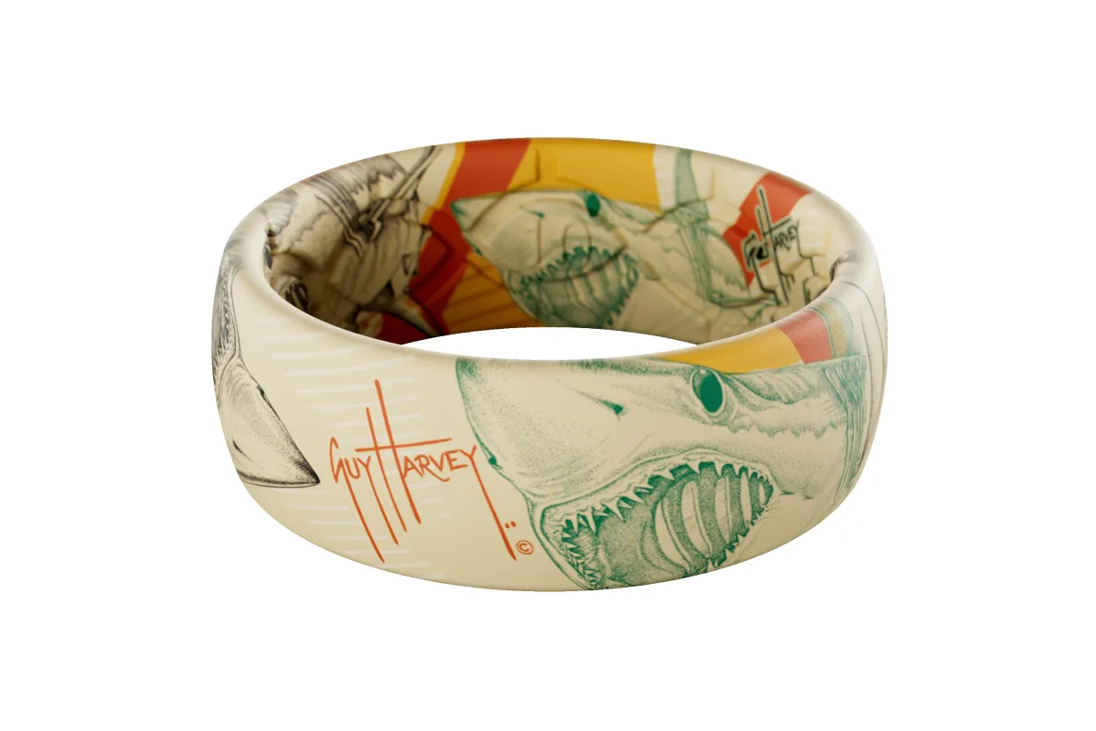 Guy Harvey Mako Shark Ring sold by Groove Life