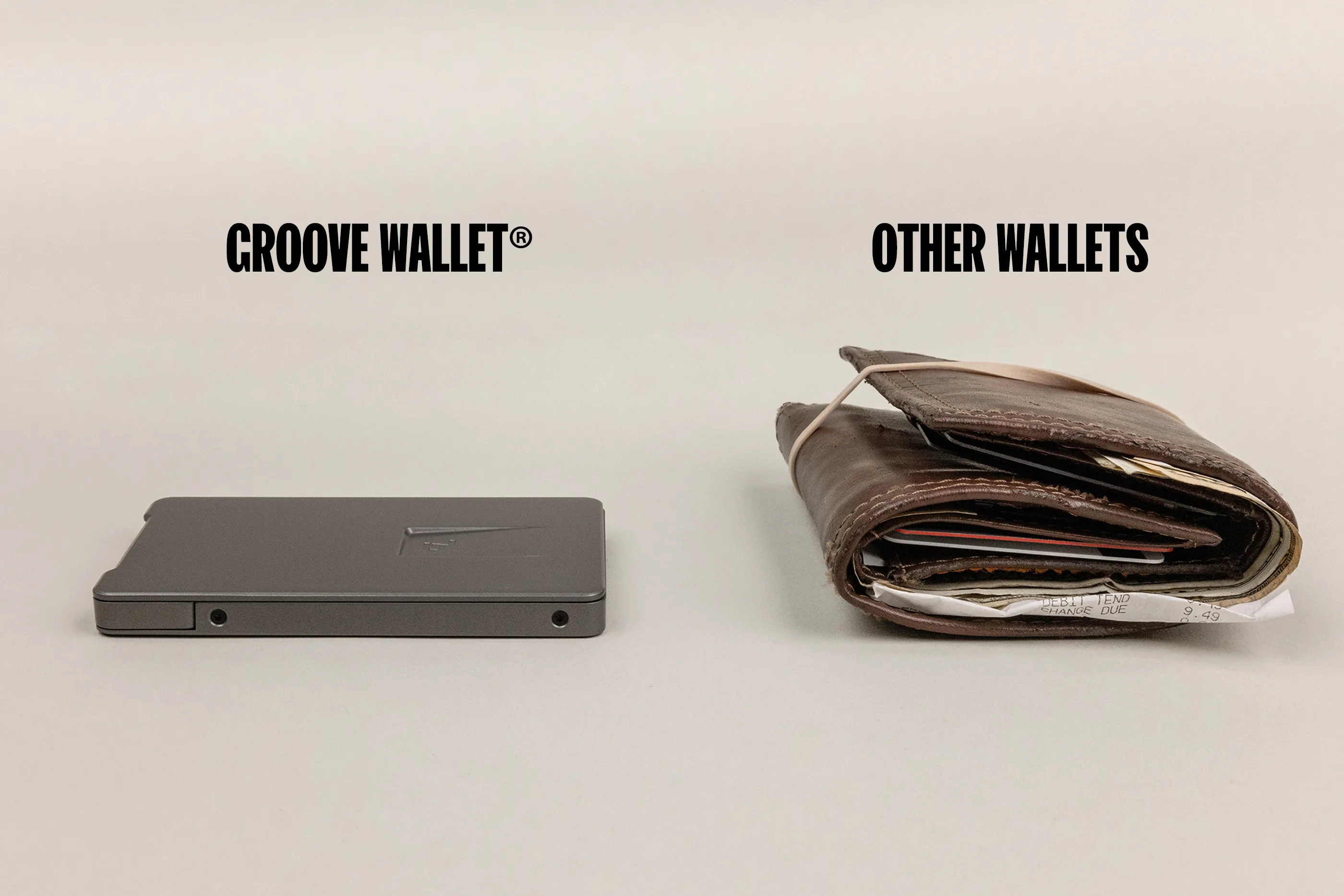 Groove Wallet® - Gun Metal sold by Groove Life product image thumbnail 4