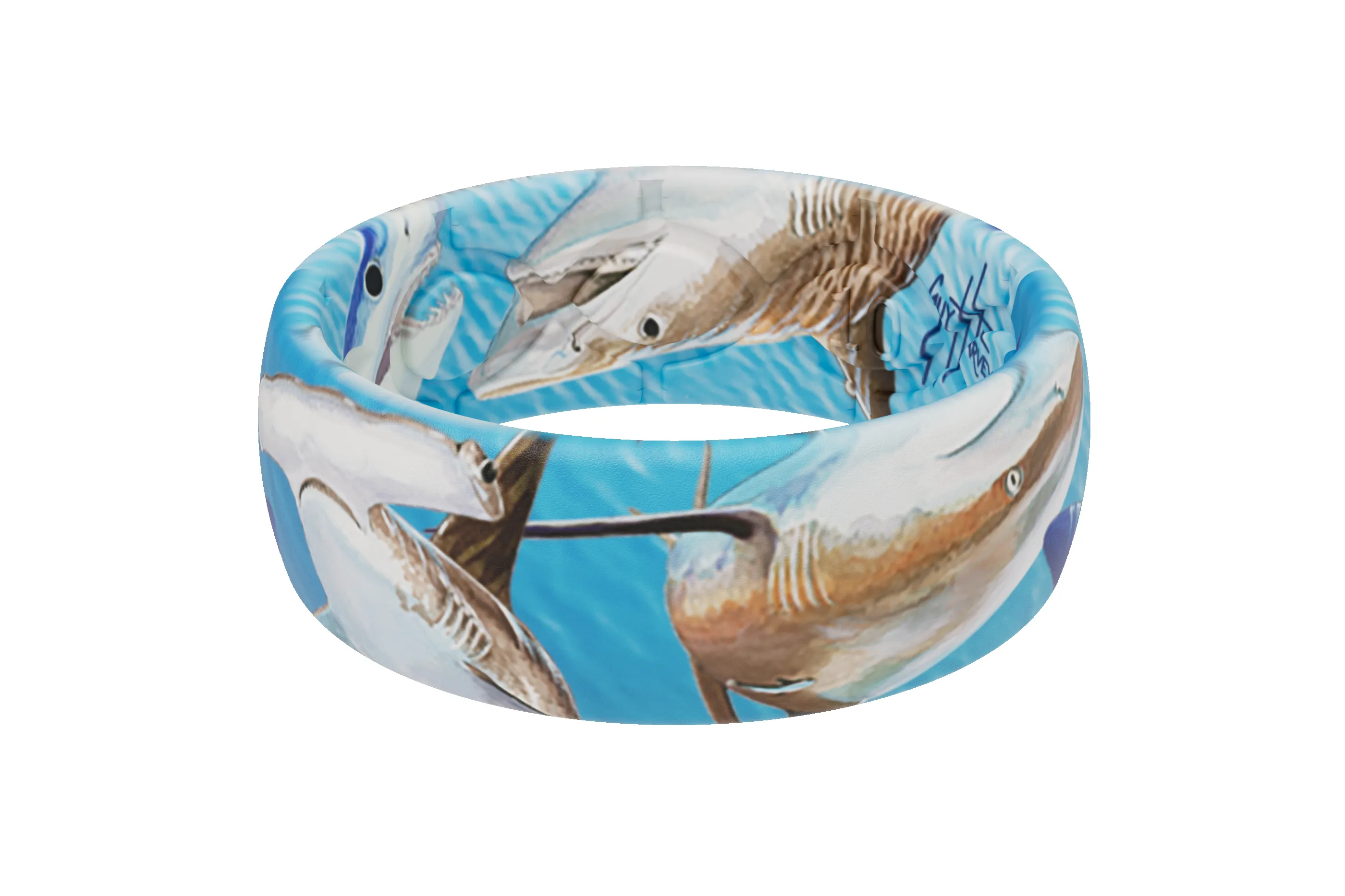 Guy Harvey Feeding Frenzy Ring sold by Groove Life product image thumbnail 2