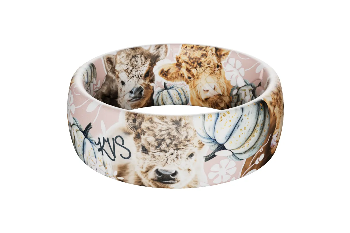 Katie Van Slyke Posie & Pumpkin Ring sold by Groove Life