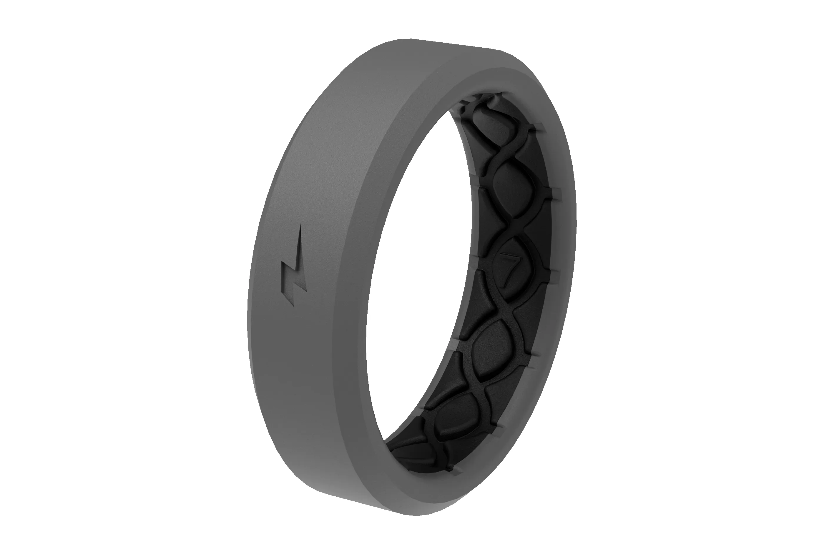 Zeus Storm Grey Thin Ring sold by Groove Life product image thumbnail 2