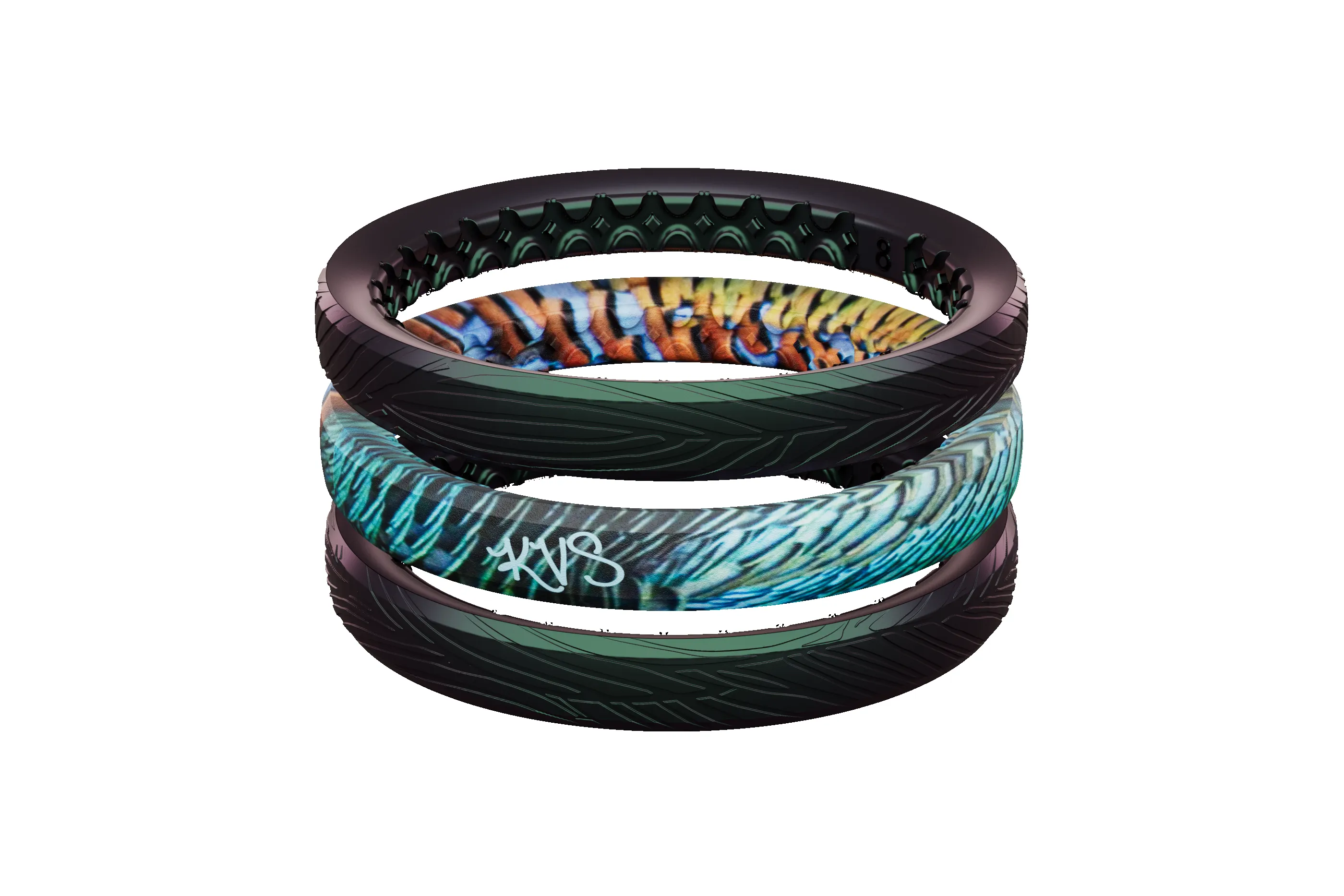 Katie Van Slyke Osceola Stackable Ring sold by Groove Life