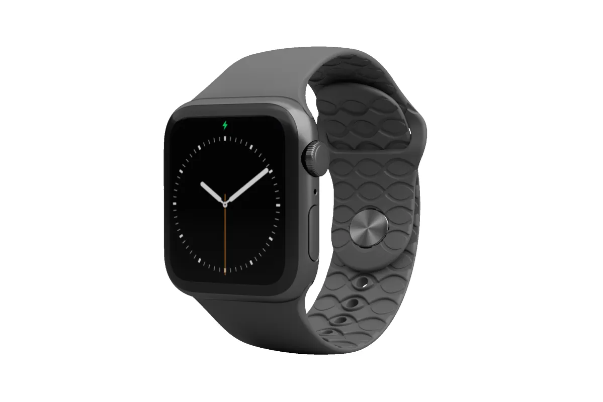 Apple Watch Band Solid Deep Stone Grey sold by Groove Life