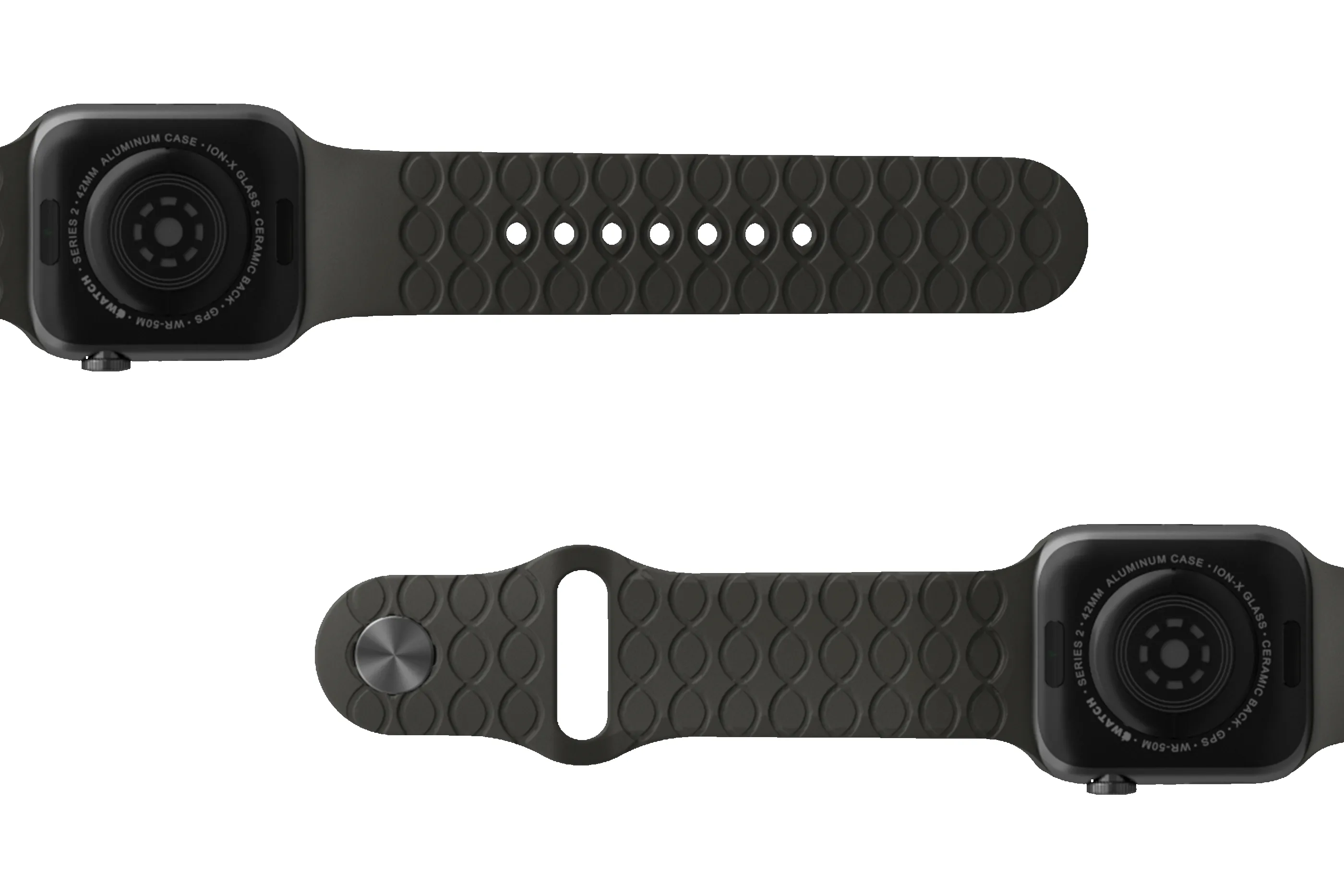 Apple Watch Band Solid Black sold by Groove Life product image thumbnail 4