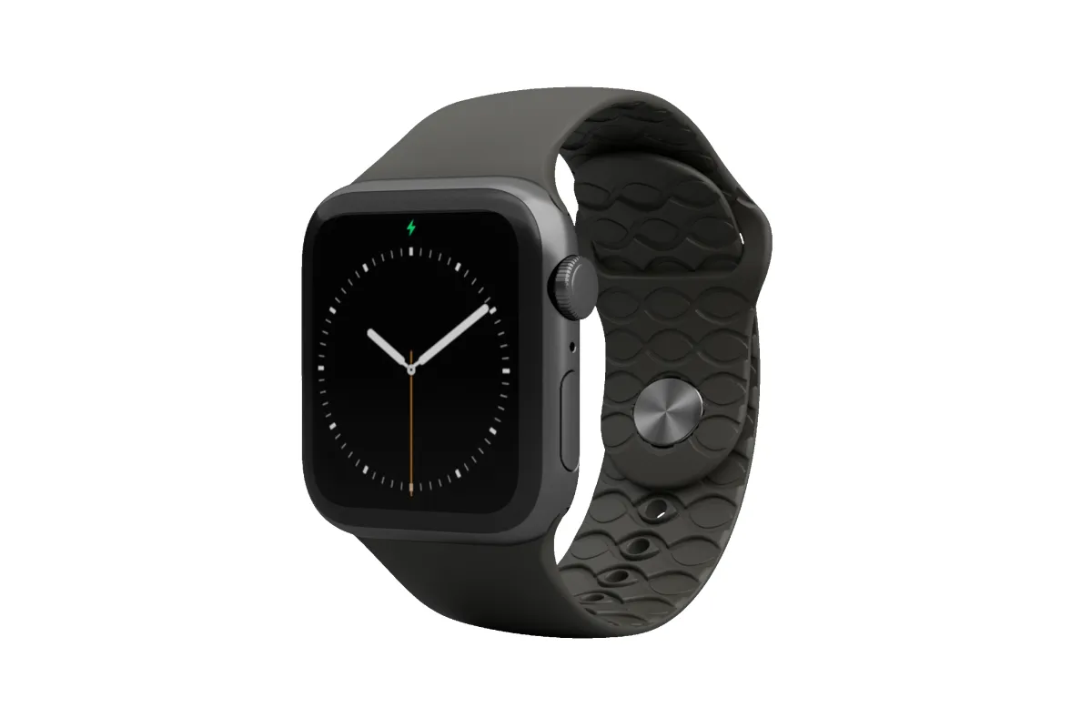 Apple Watch Band Solid Black sold by Groove Life