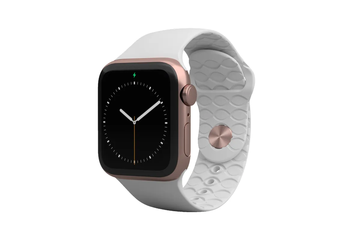Apple Watch Band Solid White sold by Groove Life