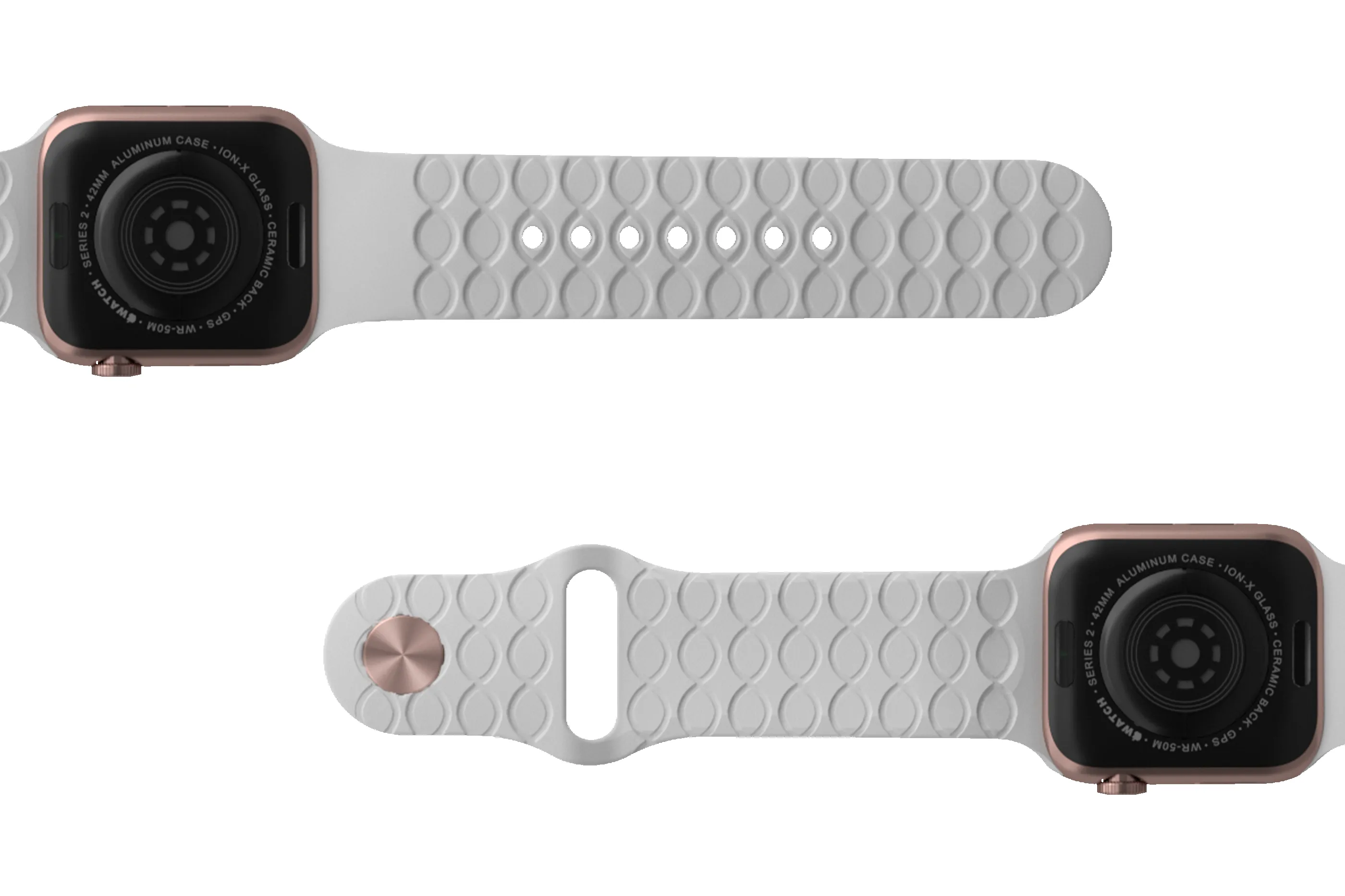 Apple Watch Band Solid White sold by Groove Life product image thumbnail 4