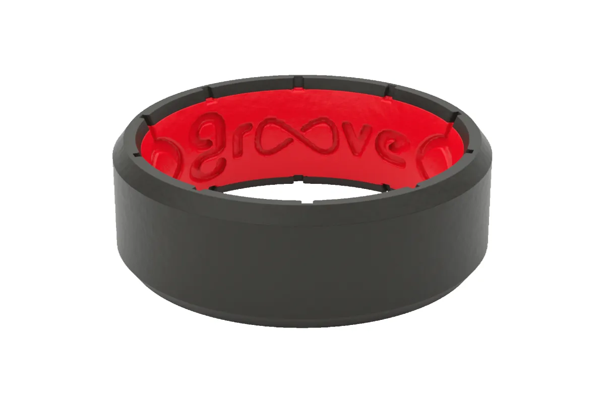 Edge Black & Red Ring sold by Groove Life