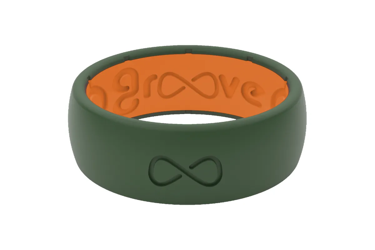 Solid Moss Green Ring sold by Groove Life