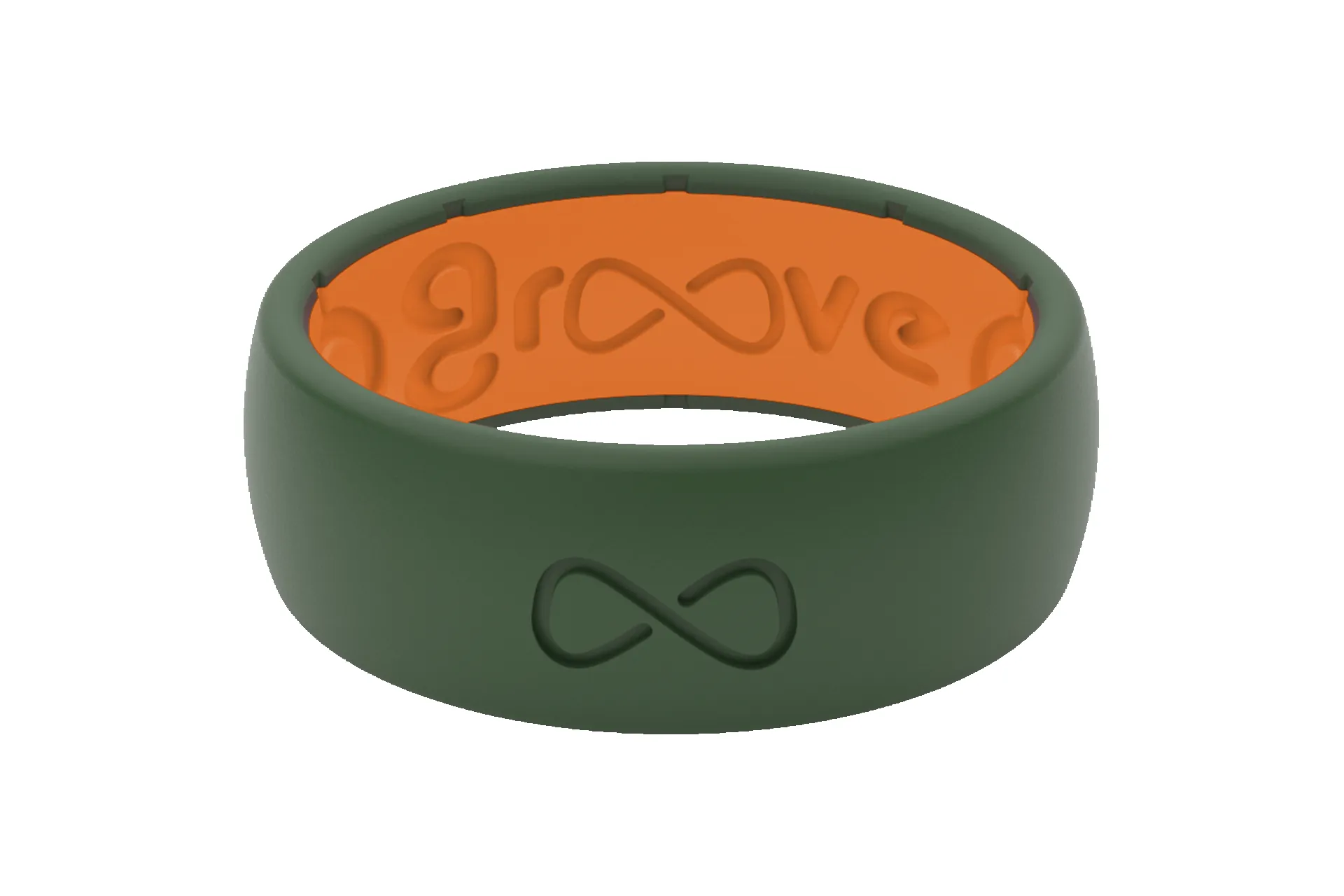 Solid Moss Green Ring sold by Groove Life