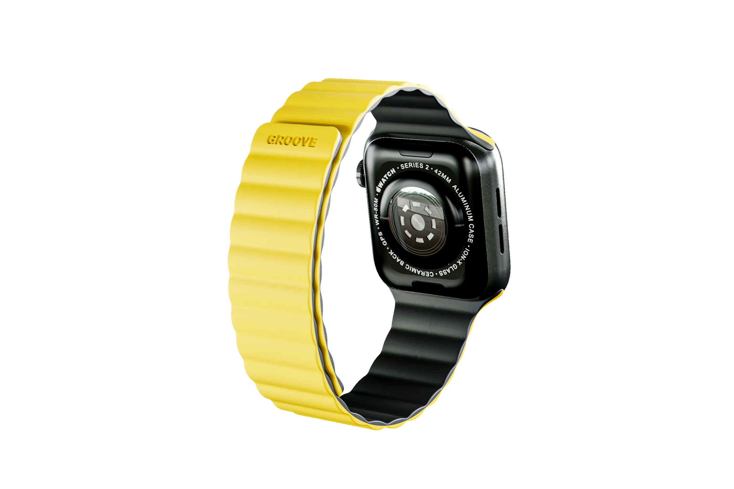 Apple Magnetic Watch Band - Pulse Yellow sold by Groove Life product image thumbnail 2