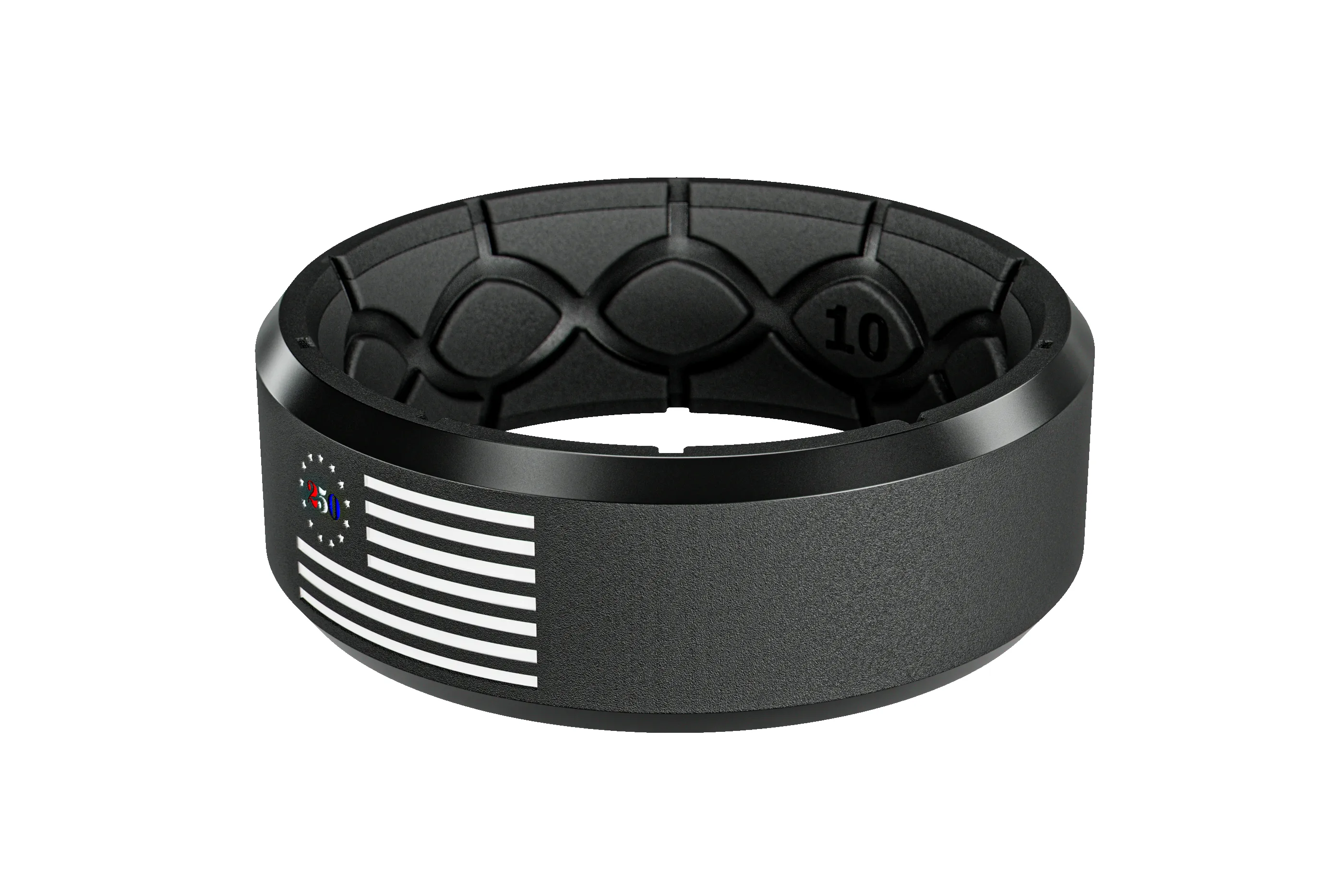 Zeus Edge 250th Flag Ring sold by Groove Life product image thumbnail 2