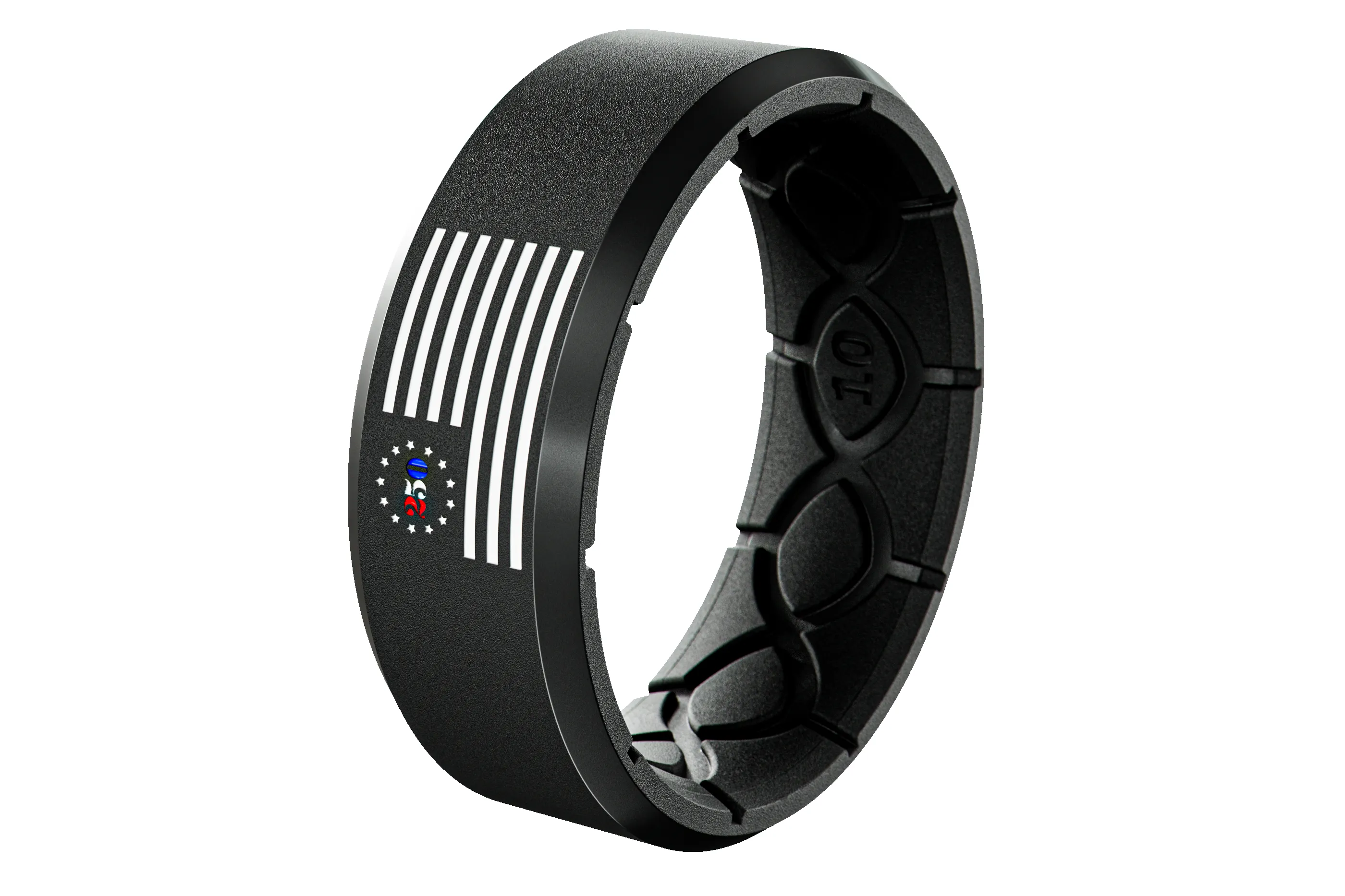 Zeus Edge 250th Flag Ring sold by Groove Life product image thumbnail 3