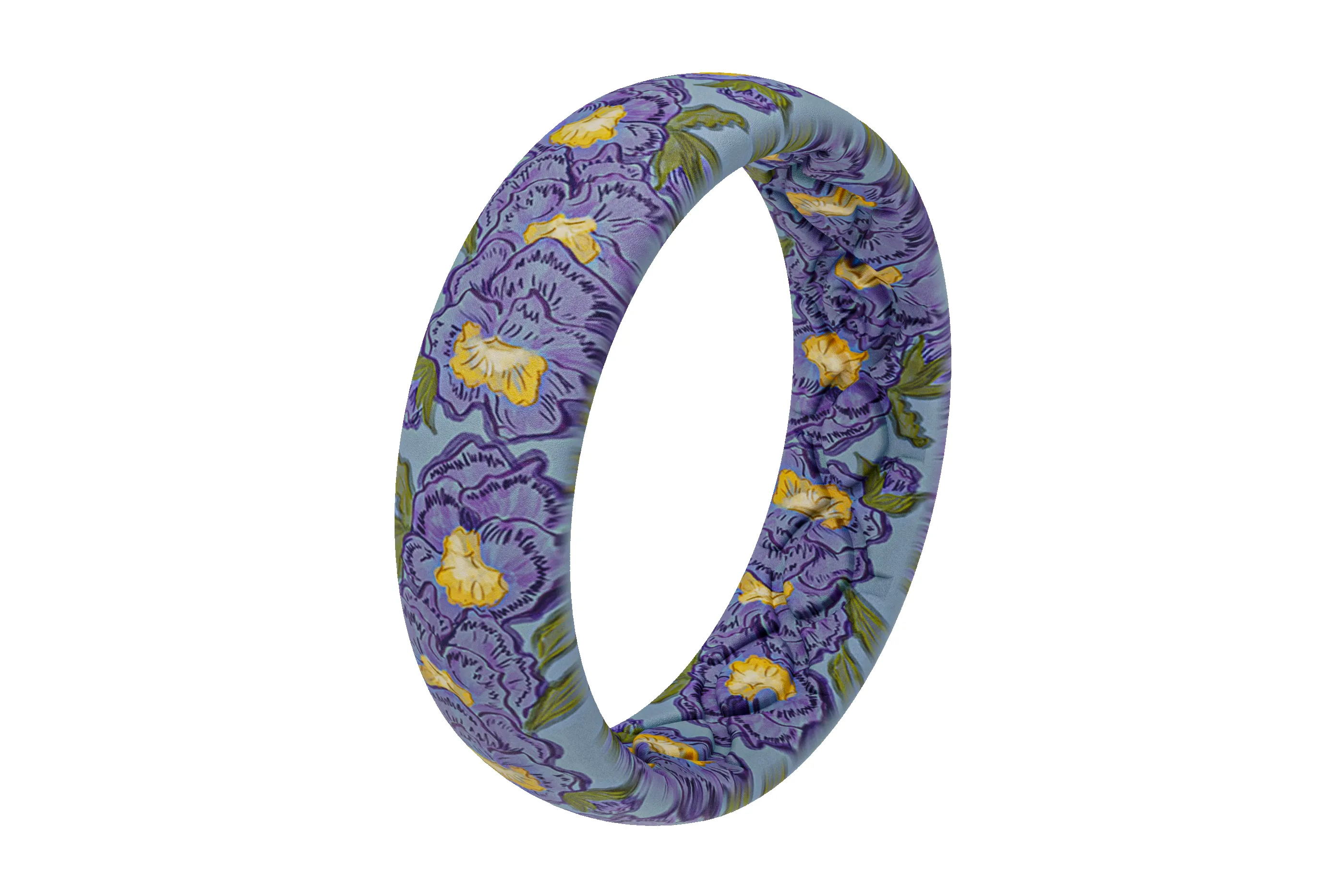February Violets Thin Ring sold by Groove Life product image thumbnail 3