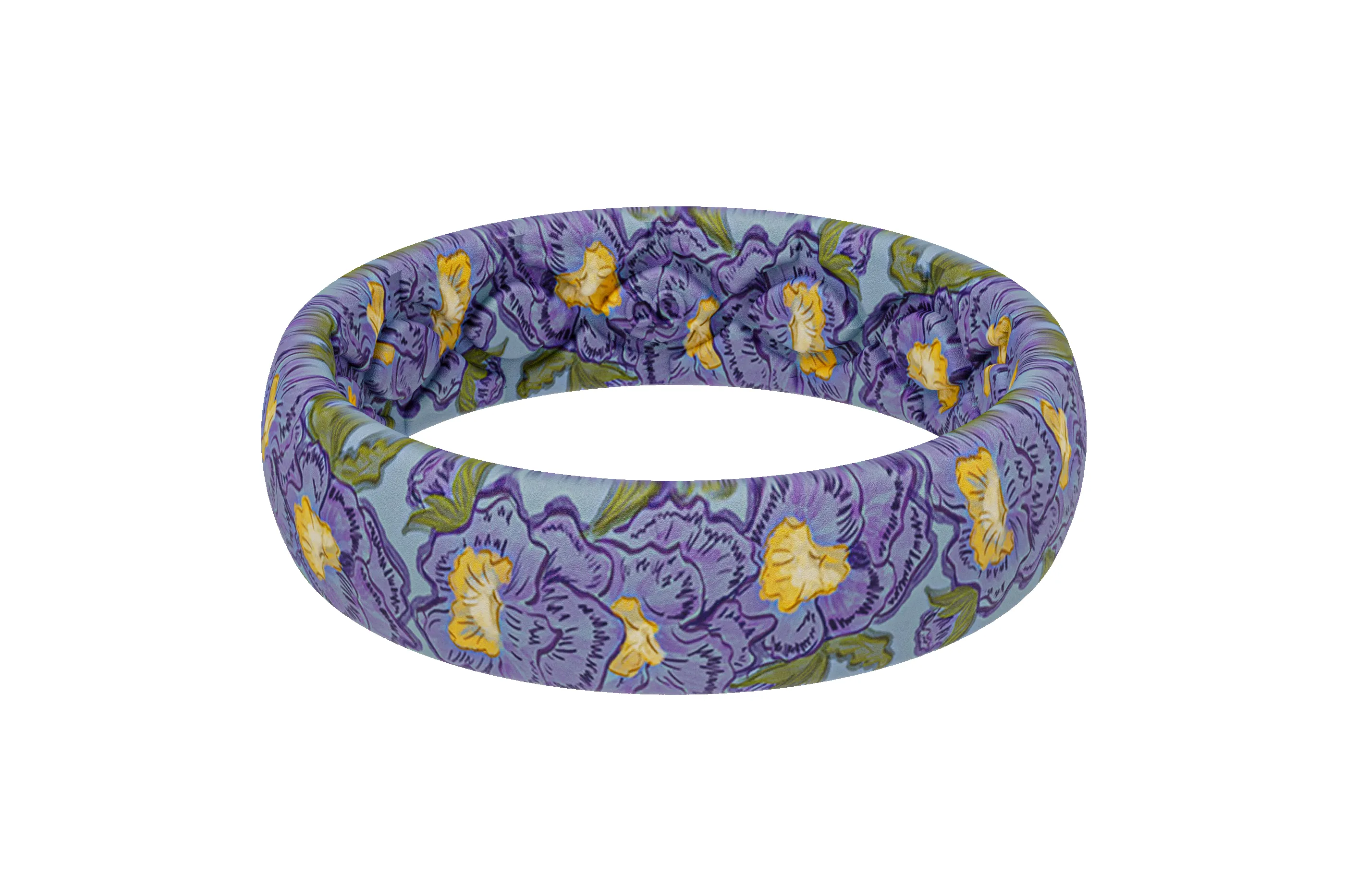 February Violets Thin Ring sold by Groove Life