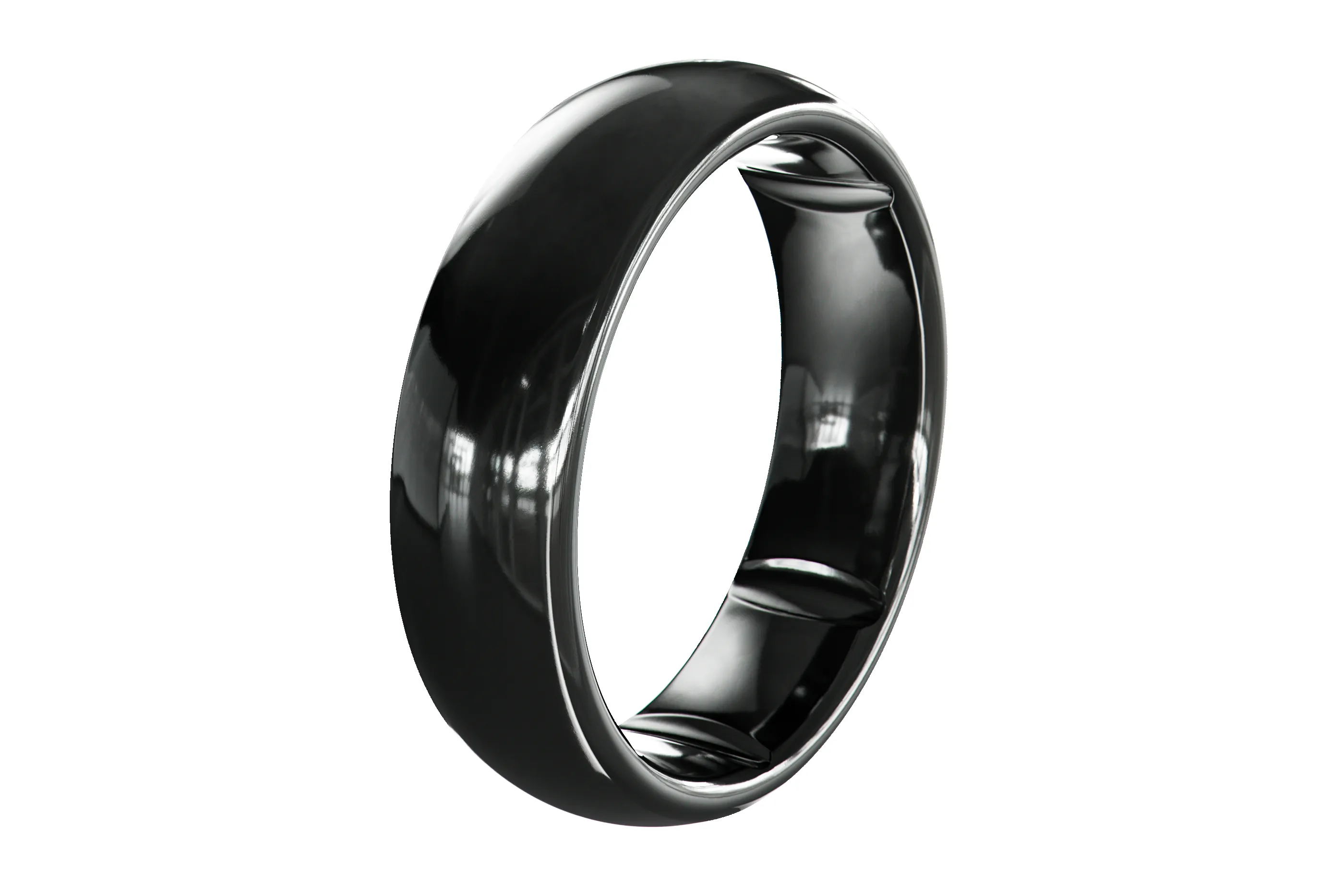 Groove Ring® Tungsten 6mm - Black sold by Groove Life product image thumbnail 3