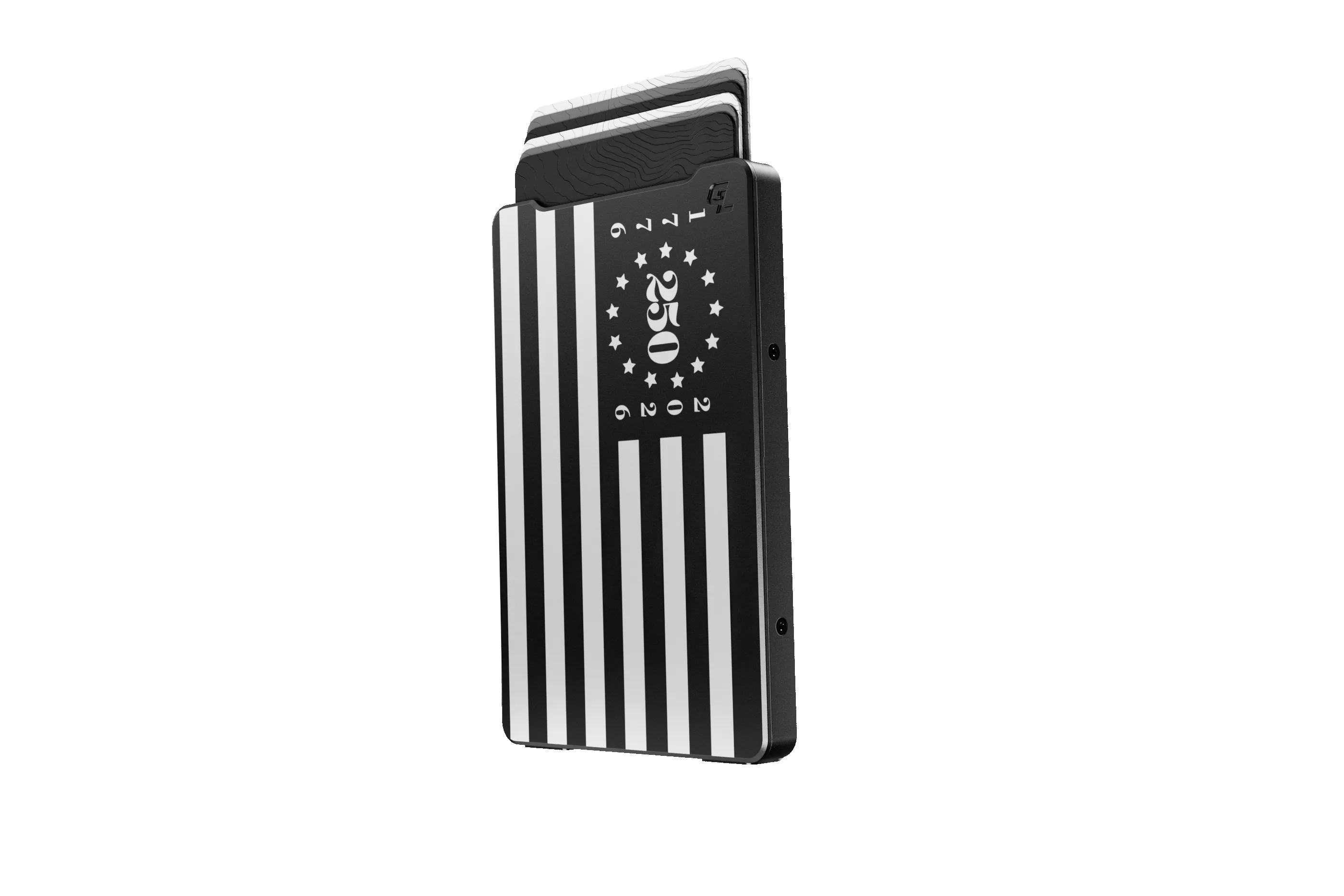 OG Groove Wallet® - Midnight Black 250th Flag sold by Groove Life