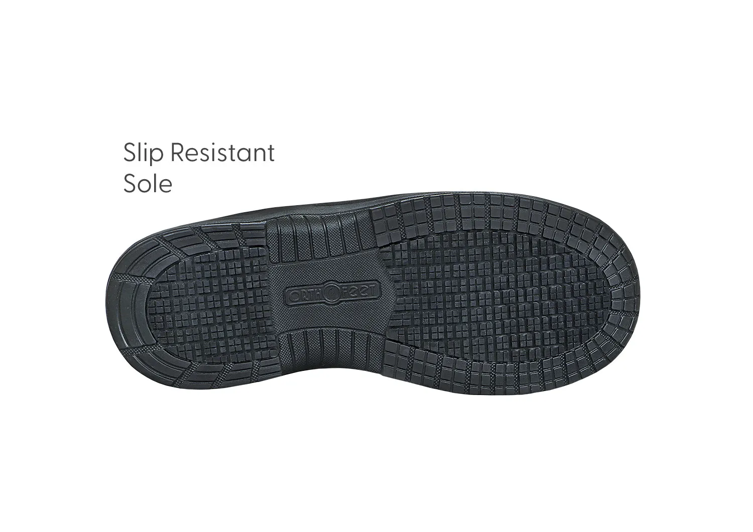 Cobalt Work Shoes - Black sold by Orthofeet product image thumbnail 4