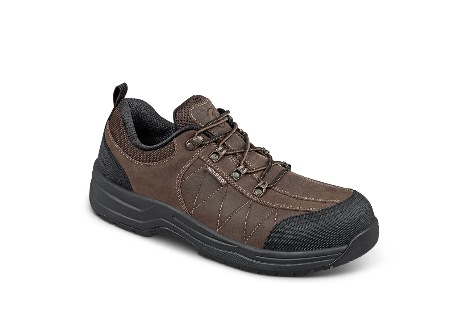 Dolomite Work Shoes - Brown sold by Orthofeet