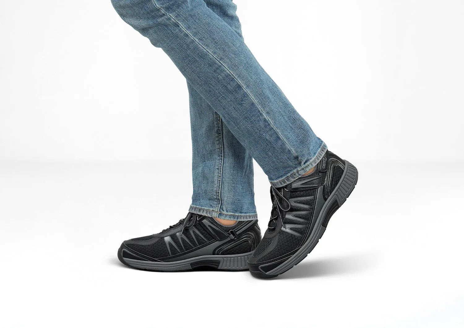 Sprint Tie-Less - Black sold by Orthofeet product image thumbnail 2