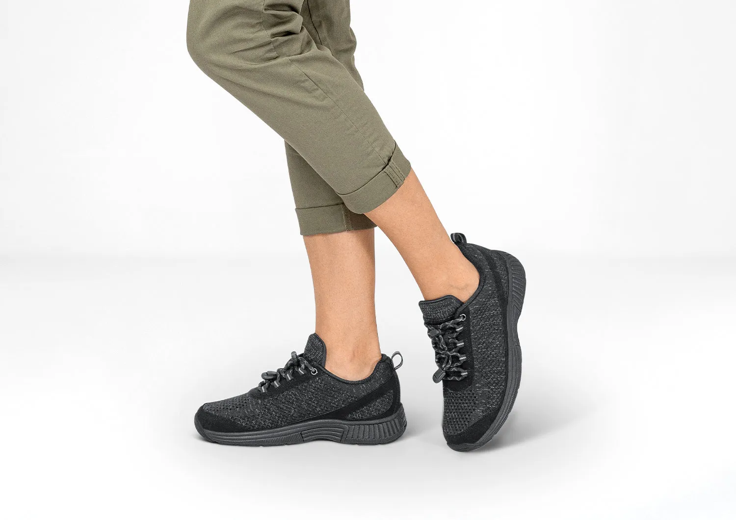 Coral No-Tie - Black sold by Orthofeet product image thumbnail 2