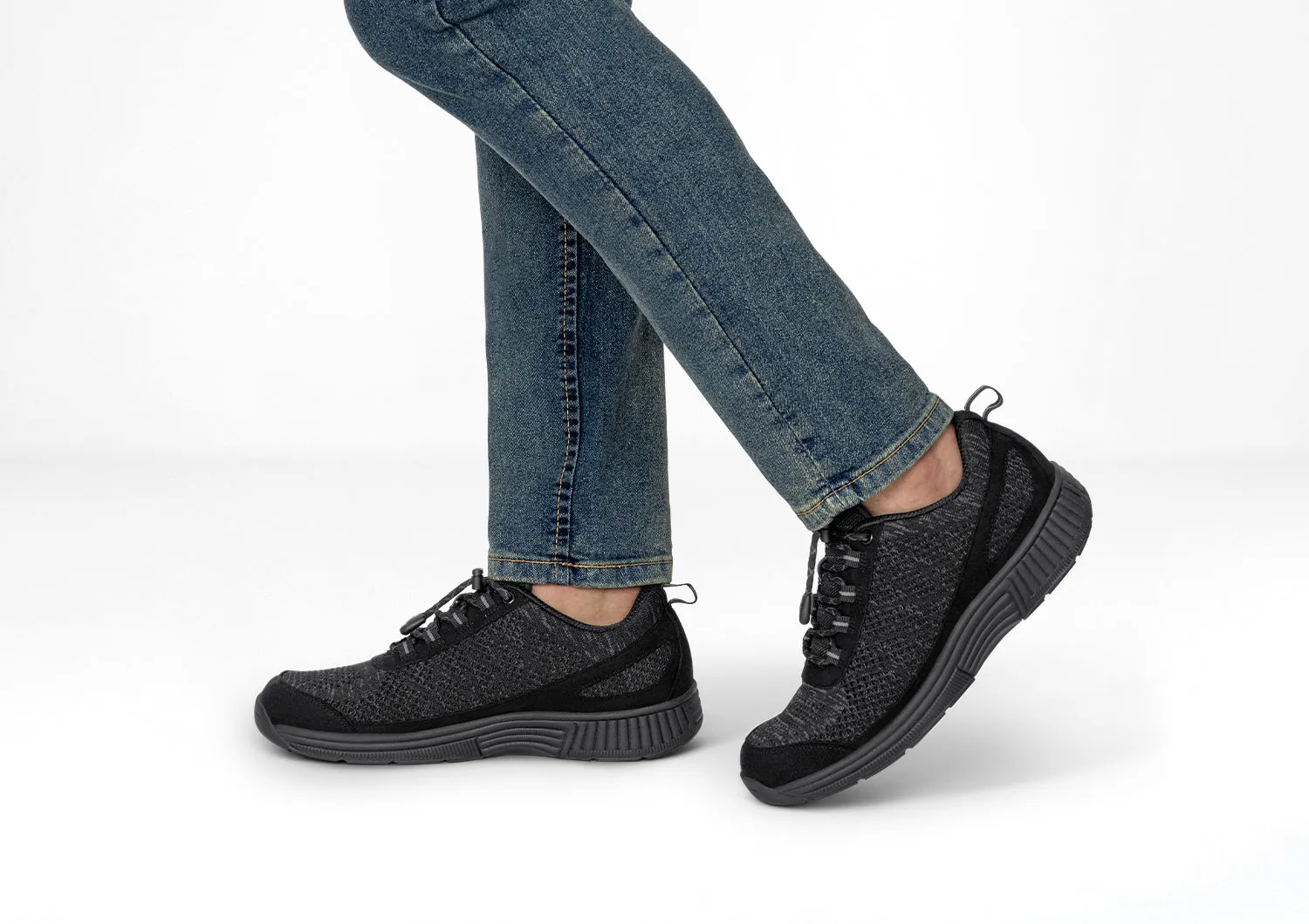 Lava No-Tie - Black sold by Orthofeet product image thumbnail 2