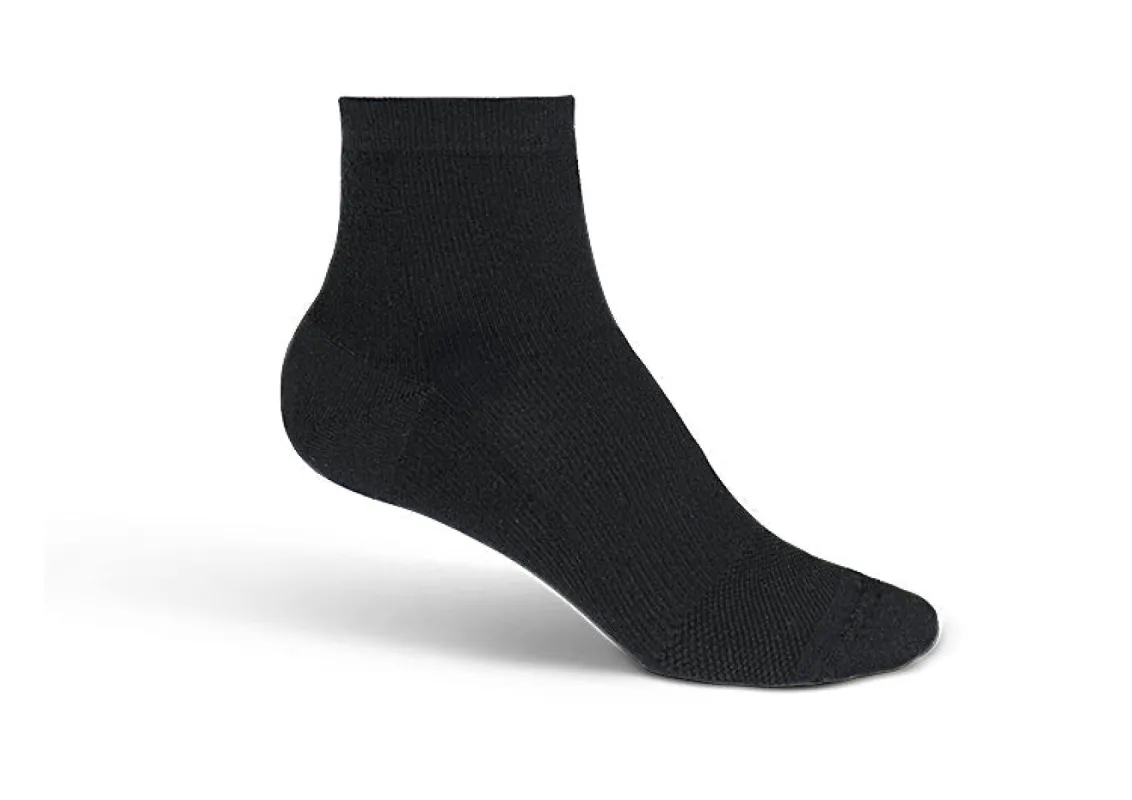 Compression Ankle Socks 15-20 mmHg - Black sold by Orthofeet