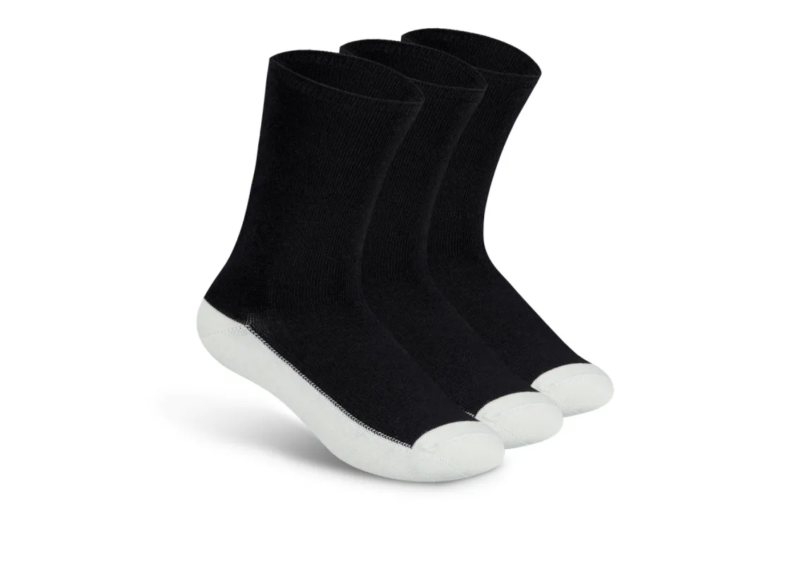 Casual/Dress Diabetic Socks - Black sold by Orthofeet