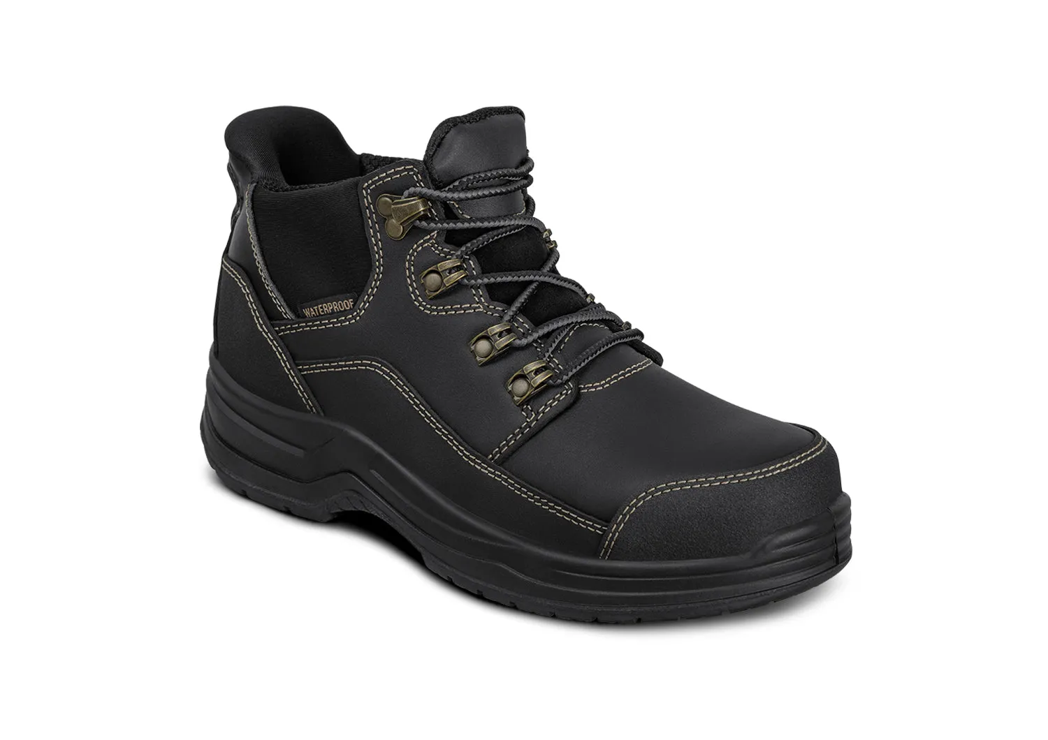 Quartz Hands-Free Work Boots - Black sold by Orthofeet