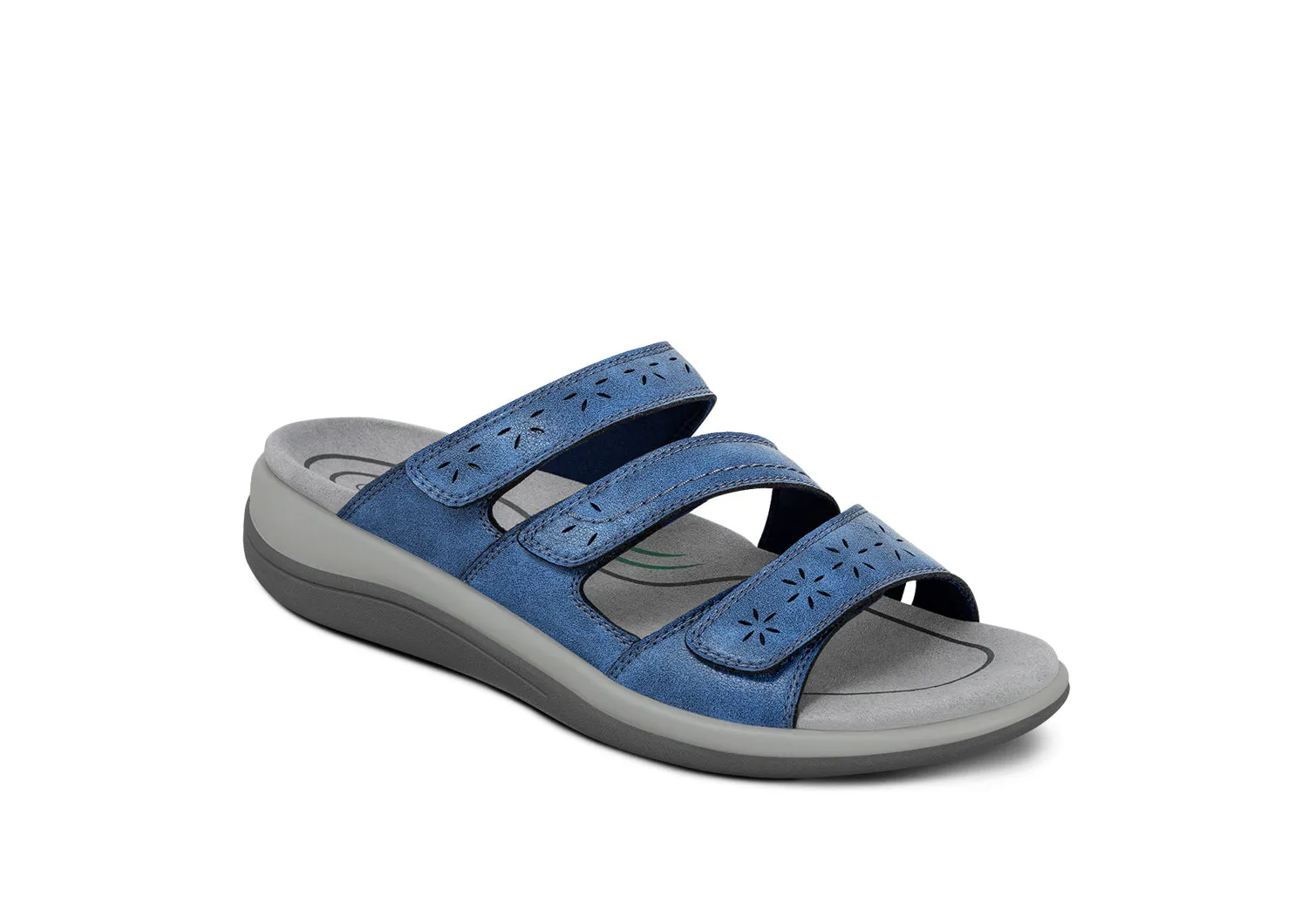 Sahara - Indigo Blue sold by Orthofeet