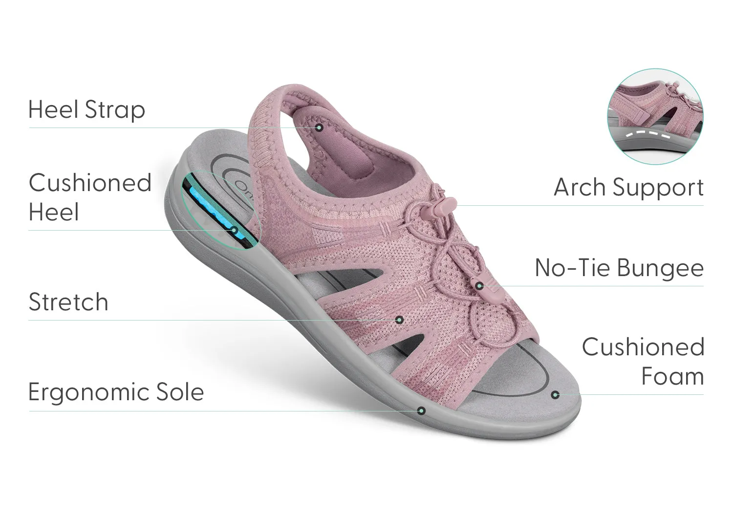 Maui - Rose sold by Orthofeet product image thumbnail 5