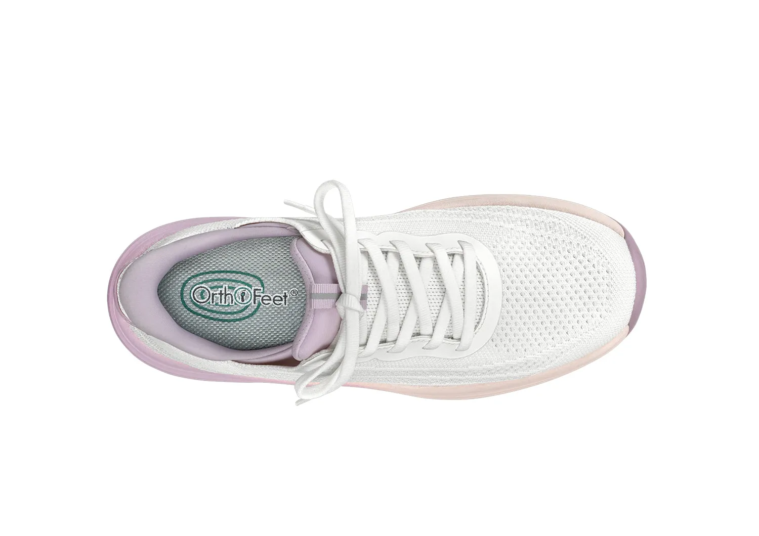 Nira Hands-Free - White/Lavender sold by Orthofeet product image thumbnail 4