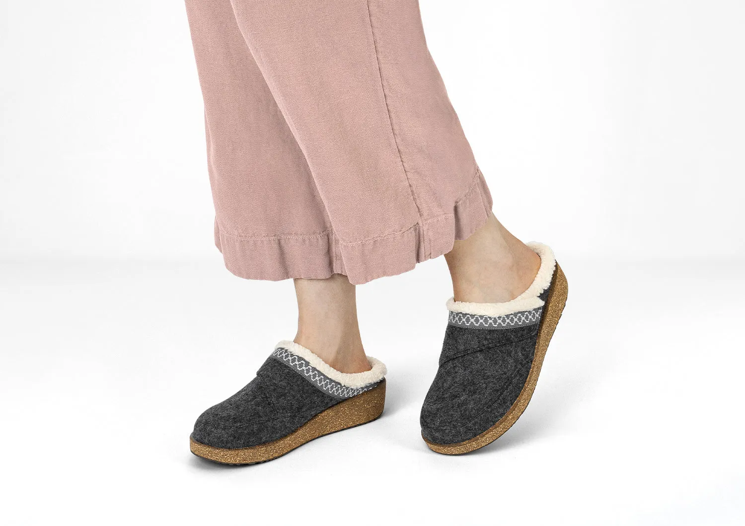Clara - Charcoal Wool sold by Orthofeet product image thumbnail 2