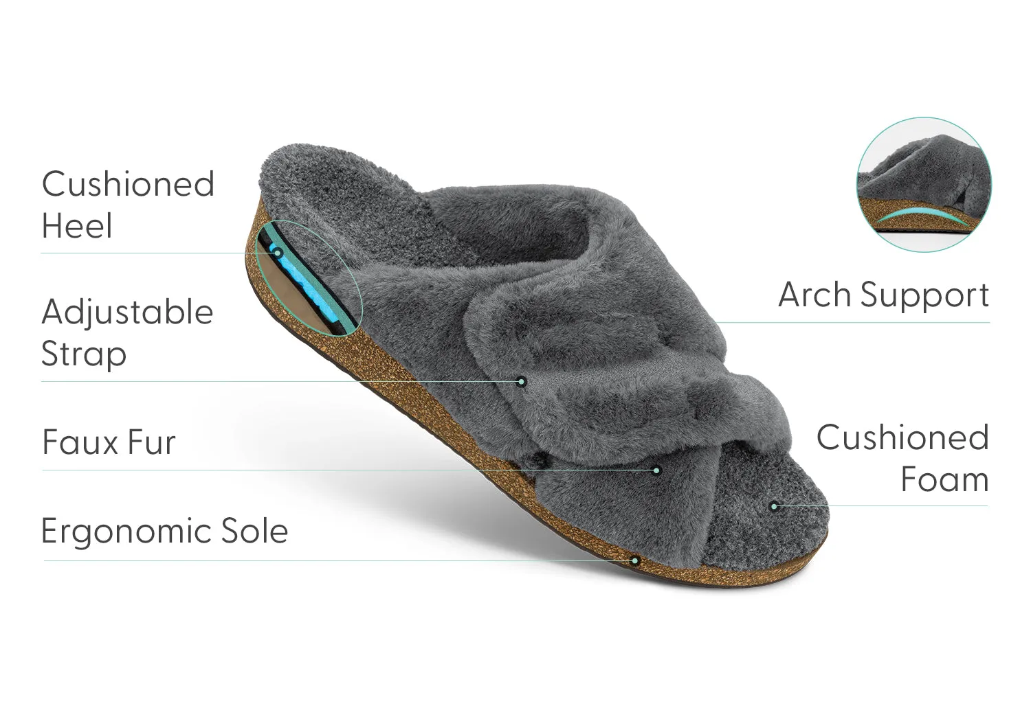 Celine - Gray sold by Orthofeet product image thumbnail 3