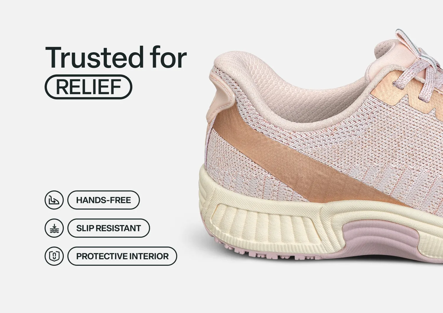 Kita Hands-Free - Rose Gold sold by Orthofeet product image thumbnail 4