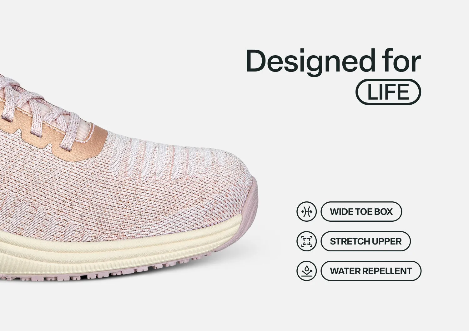 Kita Hands-Free - Rose Gold sold by Orthofeet product image thumbnail 5