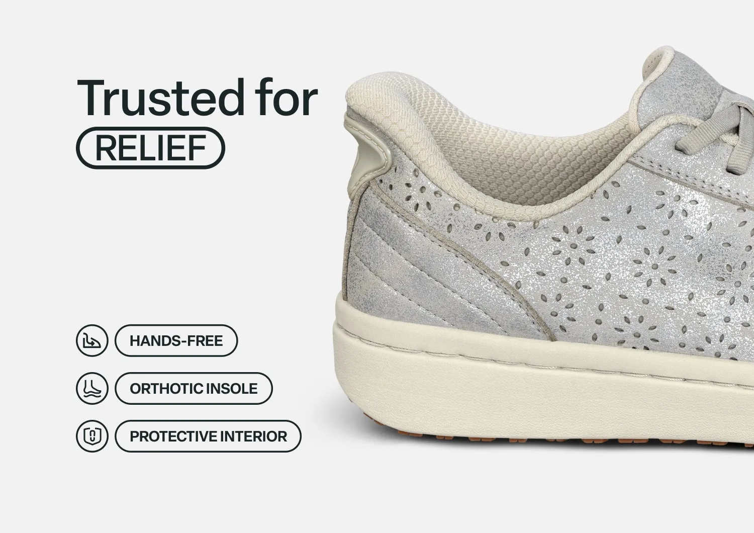 Wander Hands-Free - Champagne Metallic sold by Orthofeet product image thumbnail 2