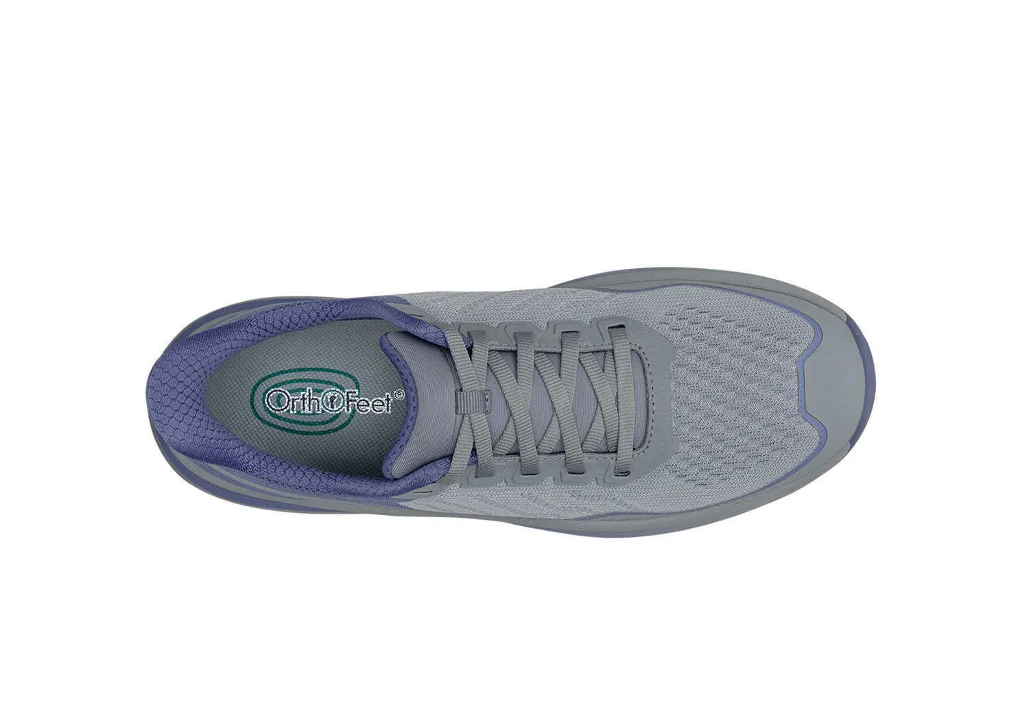 Nira Trail Hands-Free - Gray/Periwinkle sold by Orthofeet product image thumbnail 5