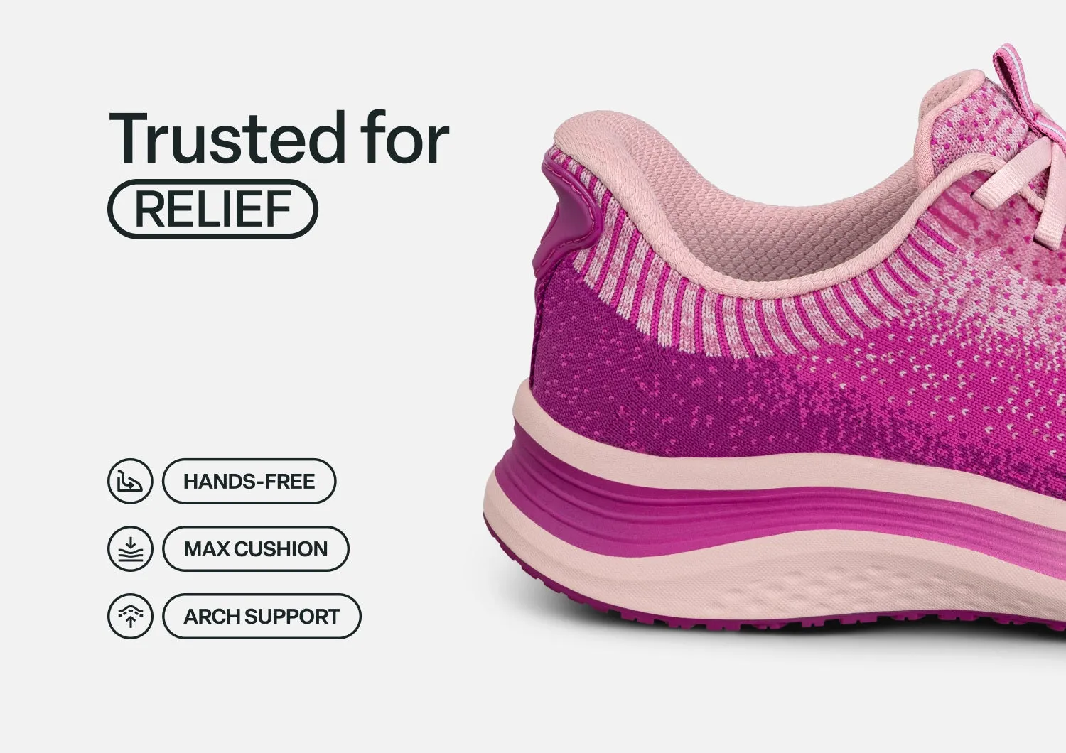 Nira Hands-Free - Violet sold by Orthofeet product image thumbnail 4