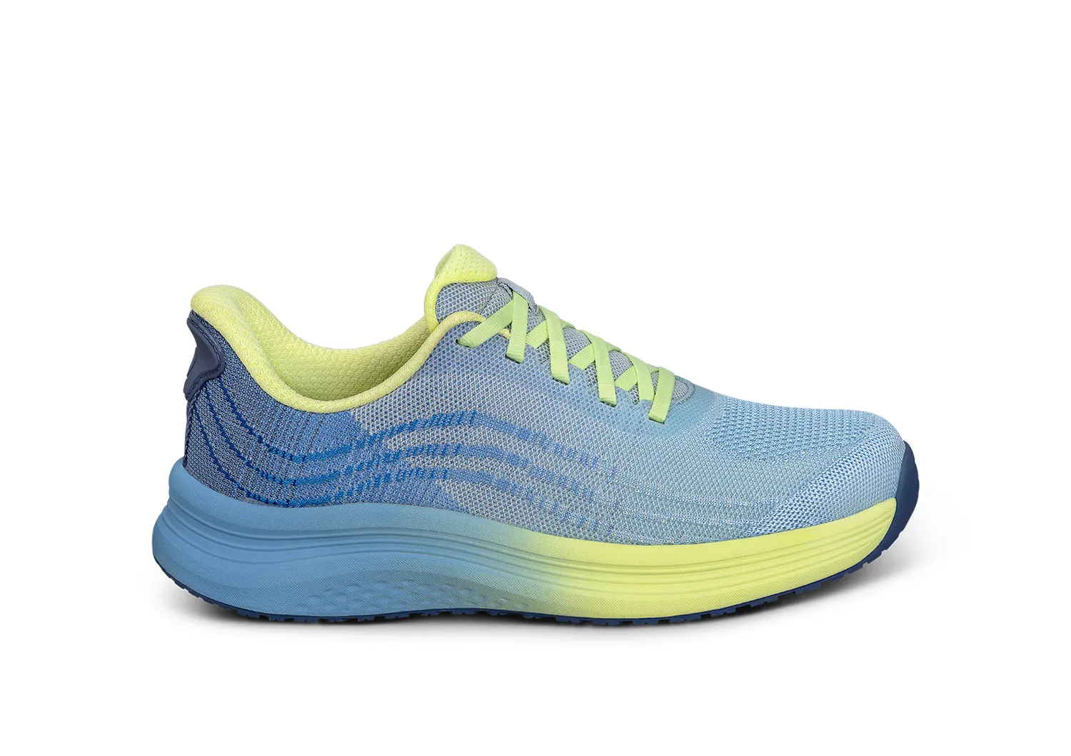 Nira Hands-Free - Blue/Yellow sold by Orthofeet