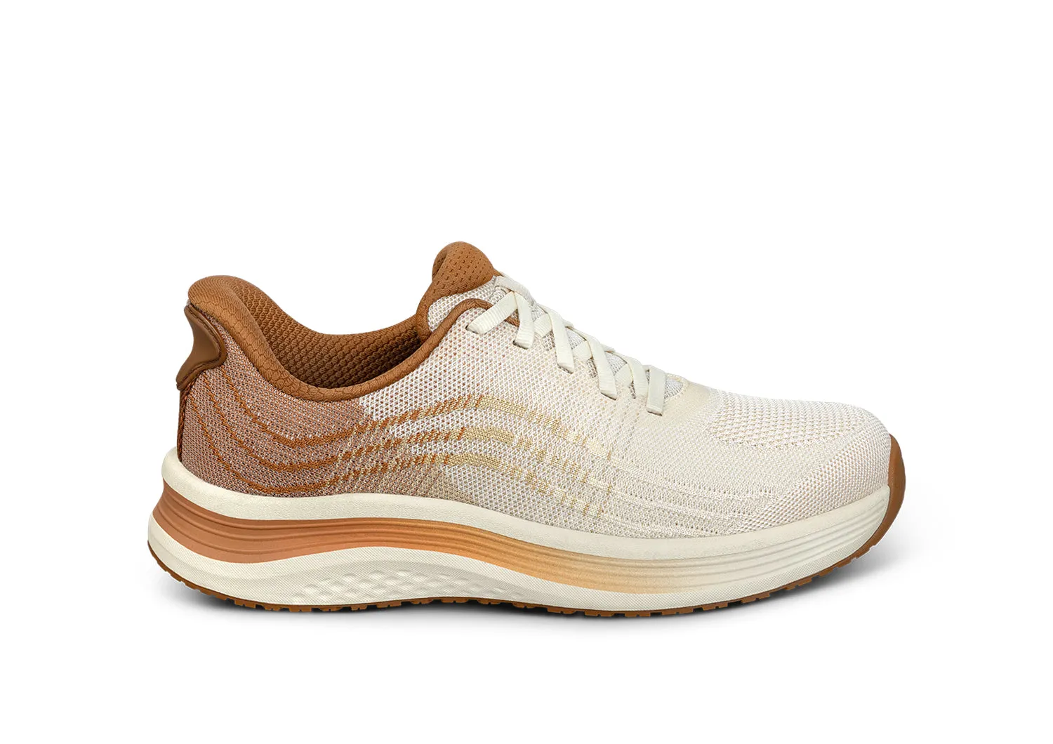 Nira Hands-Free - Copper/Gold Wave sold by Orthofeet